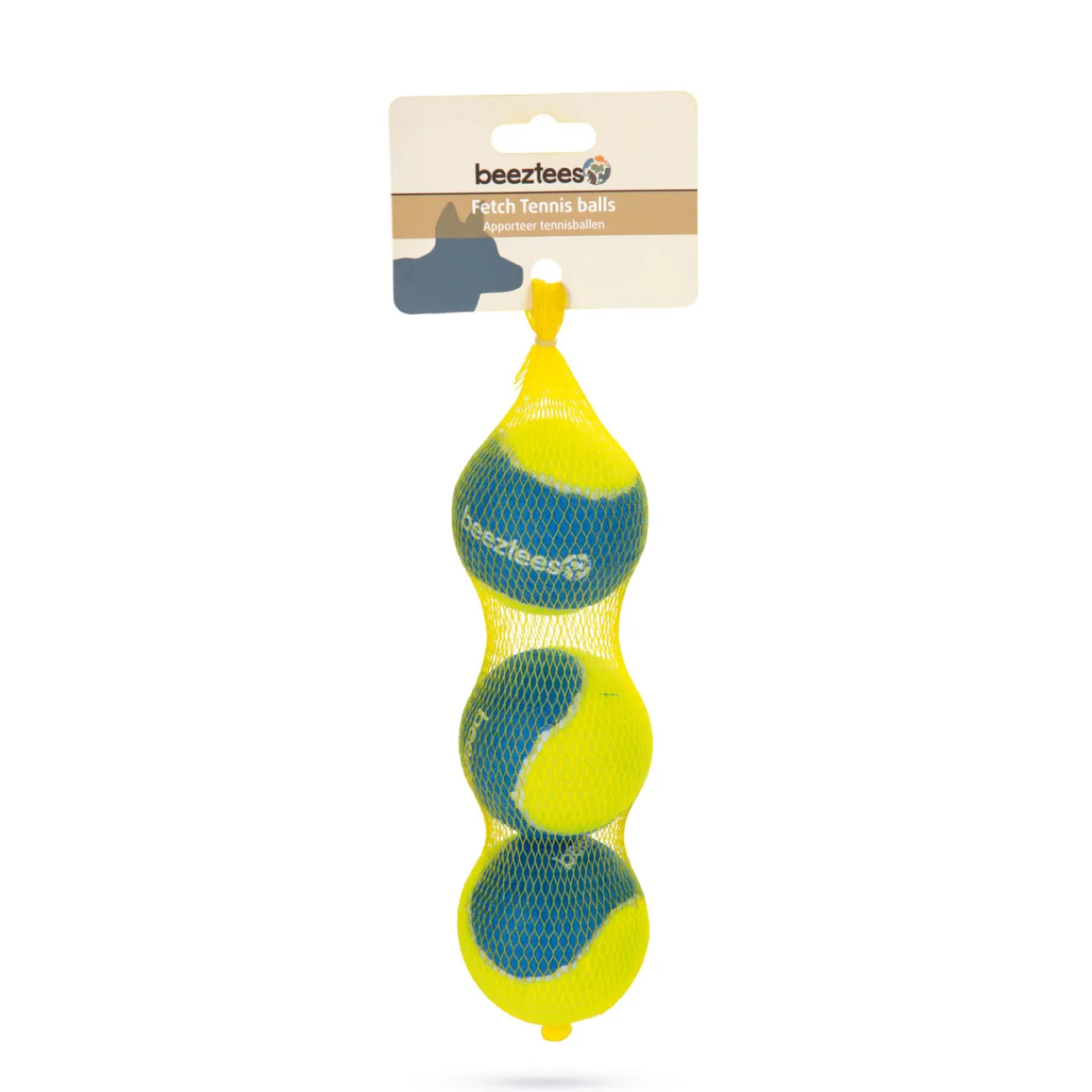 Beeztees Wasserspielzeug | Hundebälle- Fetch Tennisball für Hunde blau