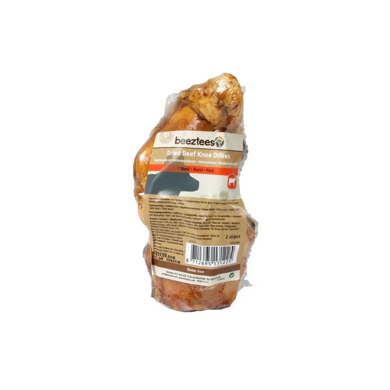 Beeztees Trainingssnacks Für Hunde | Trainersnacks- getrocknetes Kniegelenk Rind für Hunde