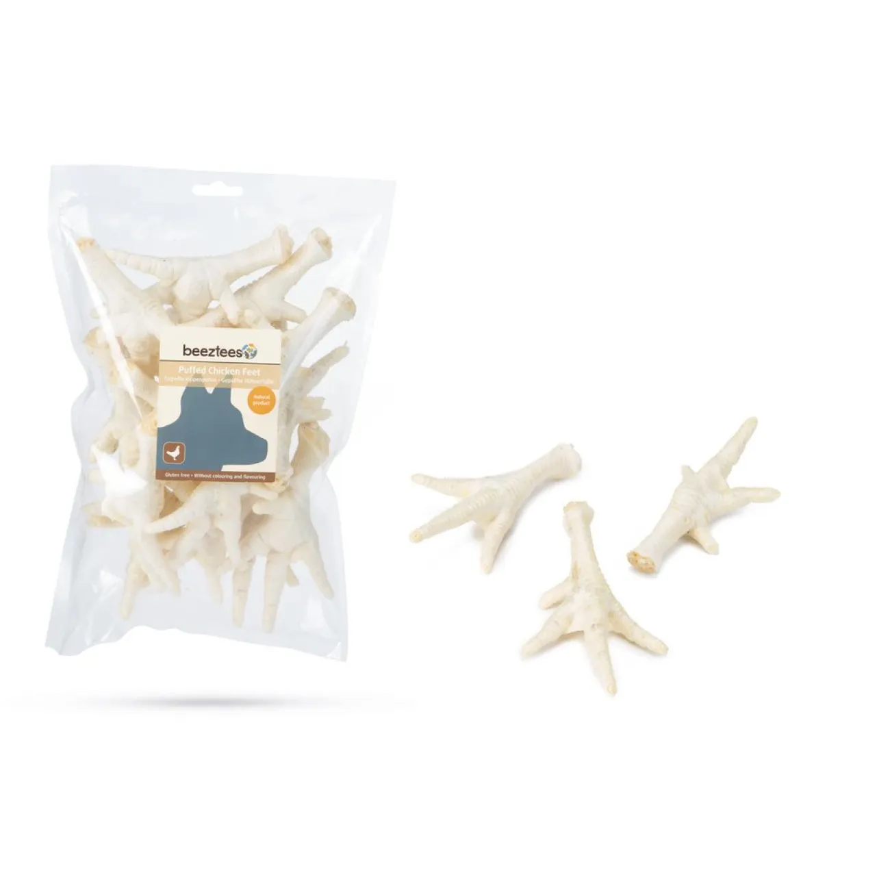 Beeztees Trainingssnacks Für Hunde | Trainersnacks- Hundesnack Hühnerfüsse geröstet