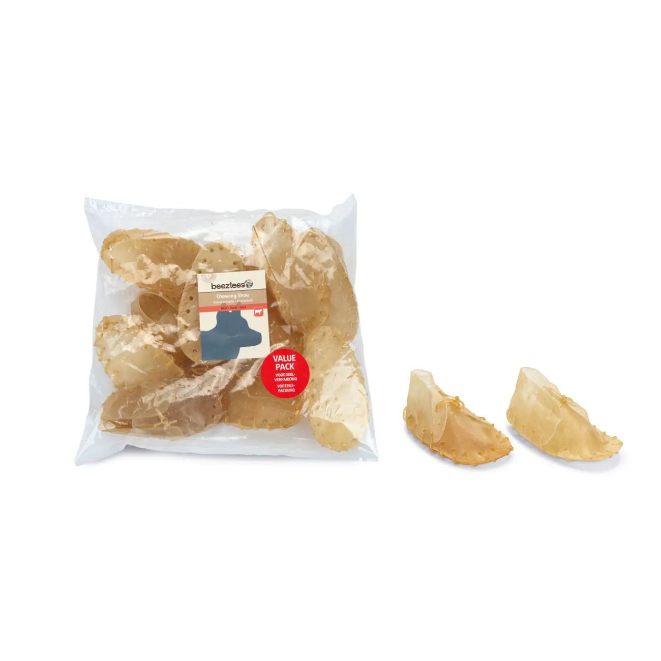 Beeztees Trainingssnacks Für Hunde | Trainersnacks- Hundesnack Kauschuhe Rinderhaut für Hunde