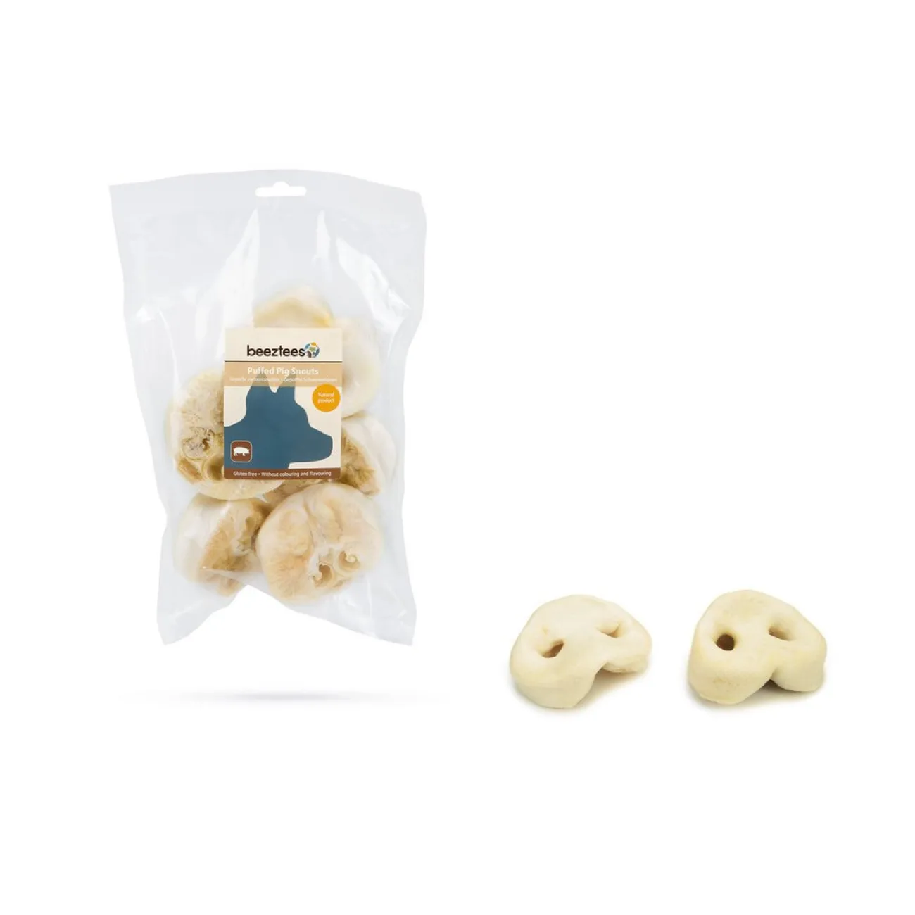 Beeztees Trainingssnacks Für Hunde | Trainersnacks- Hundesnack Schweinenase geröstet