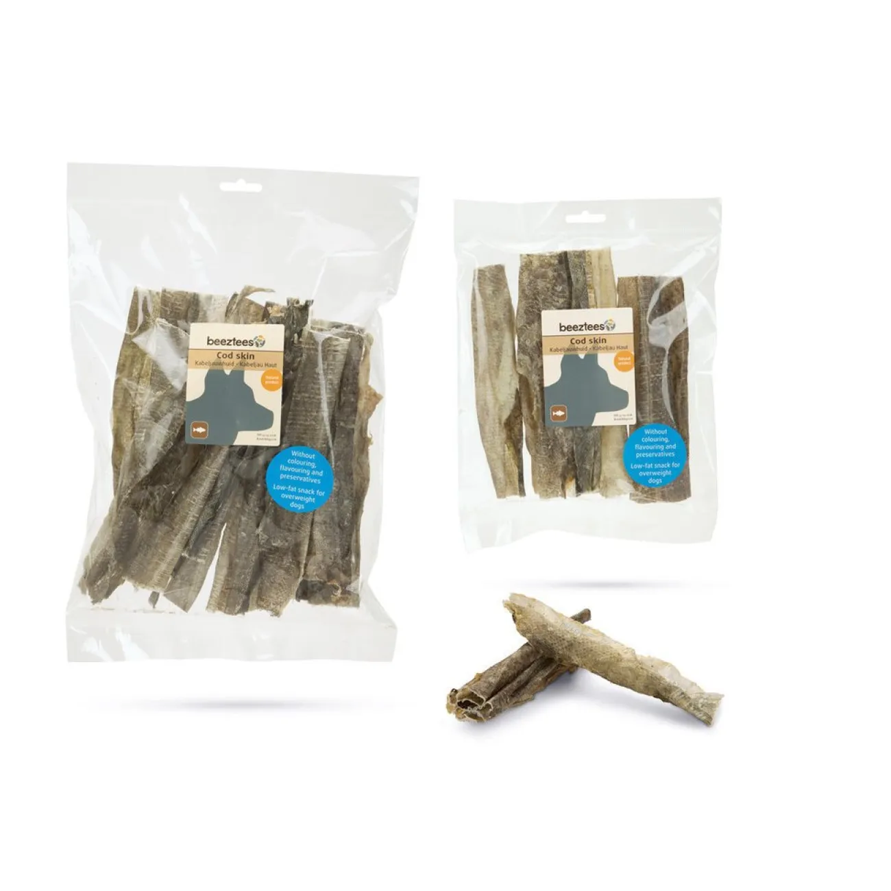 Beeztees Trainingssnacks Für Hunde | Trainersnacks- Kabeljauhaut Hundesnack