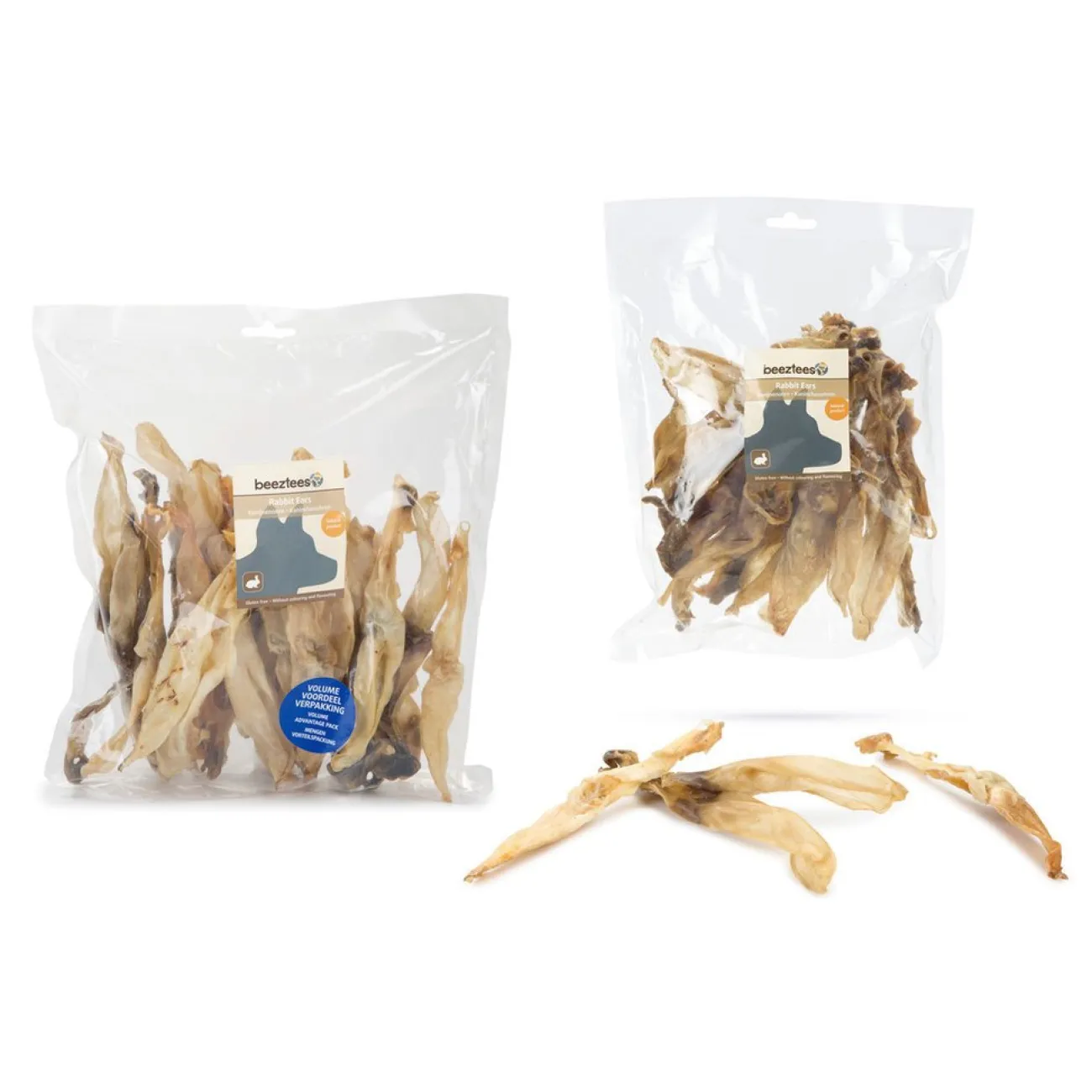 Beeztees Trainingssnacks Für Hunde | Trainersnacks- Kaninchenohren Snack für Hunde