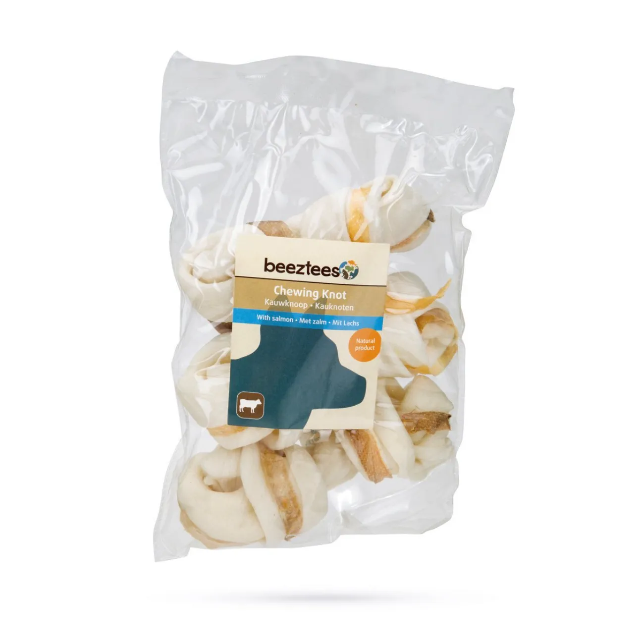 Beeztees Trainingssnacks Für Hunde | Trainersnacks- Kauknoten mit Lachs für Hunde