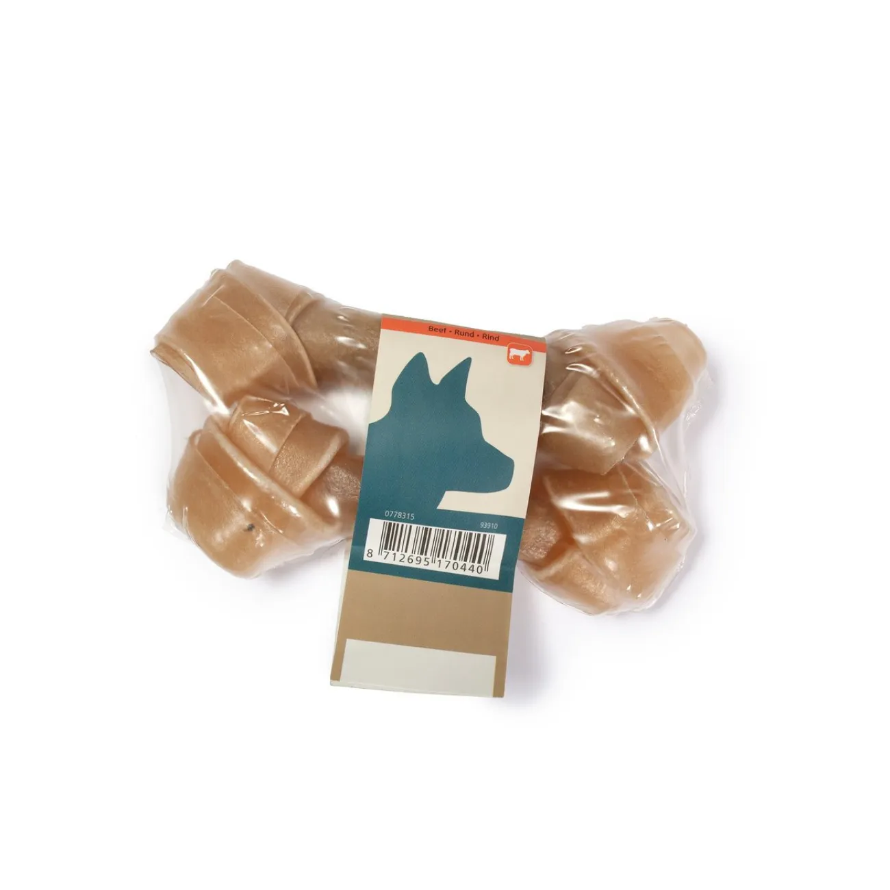 Beeztees Trainingssnacks Für Hunde | Trainersnacks- Kauknoten Rinderhaut für Hunde