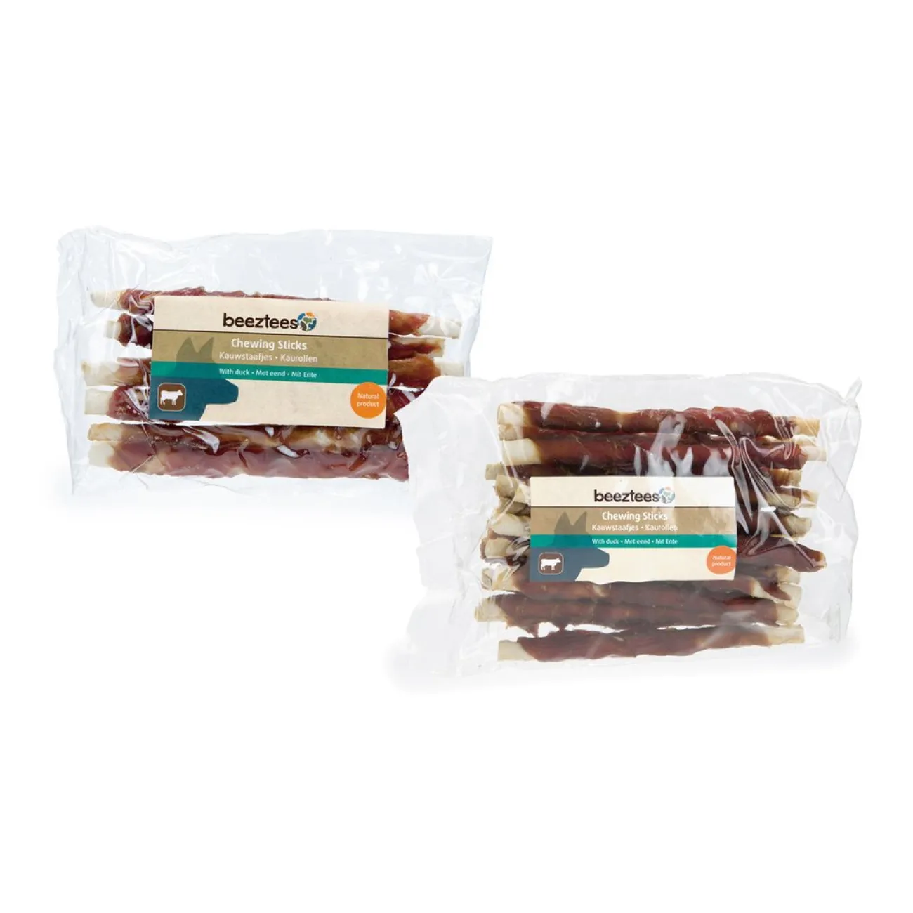 Beeztees Trainingssnacks Für Hunde | Trainersnacks- Kaustange mit Ente für Hunde