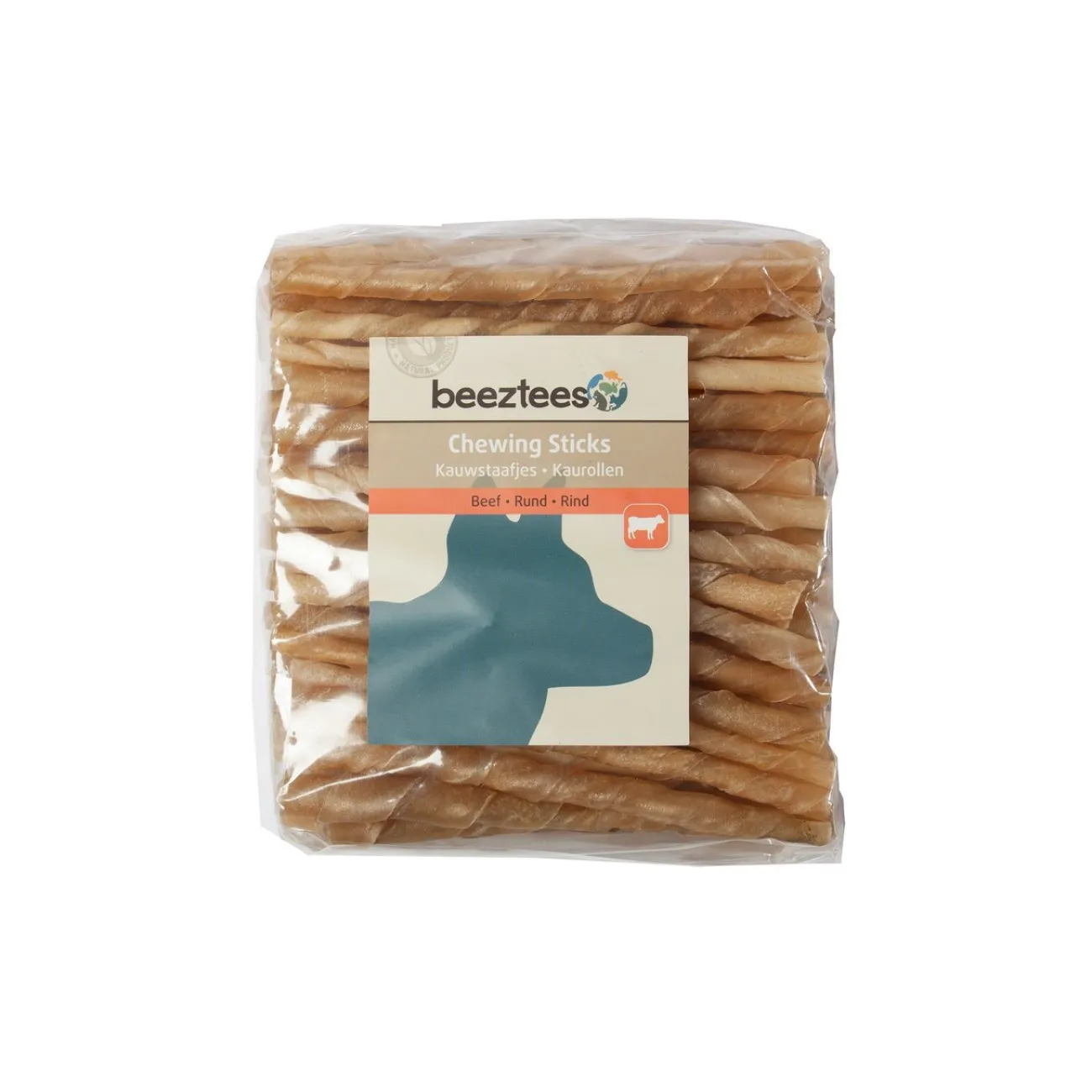 Beeztees Trainingssnacks Für Hunde | Trainersnacks- Kaustick für Hunde Rinderhaut