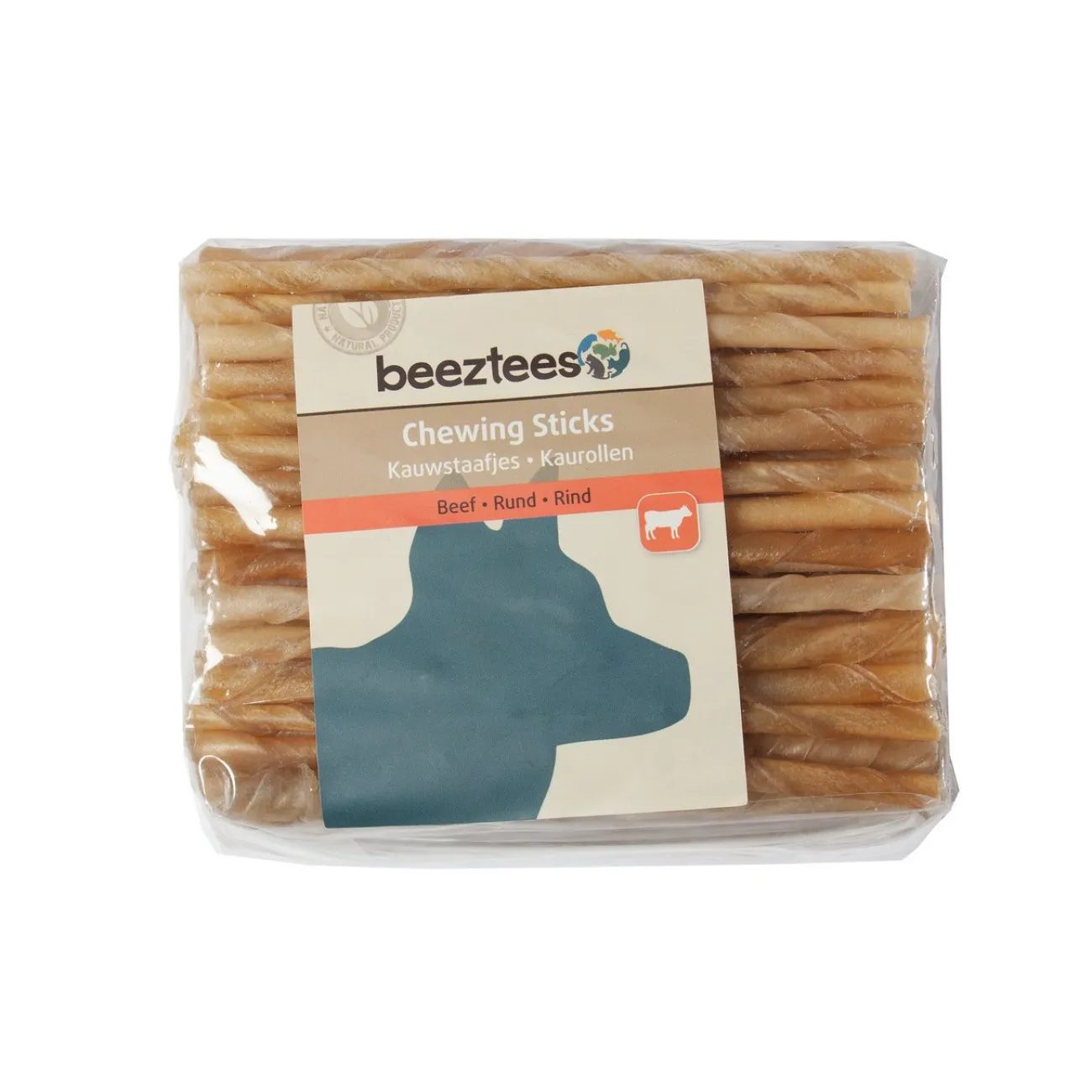 Beeztees Trainingssnacks Für Hunde | Trainersnacks- Kaustick für Hunde Rinderhaut
