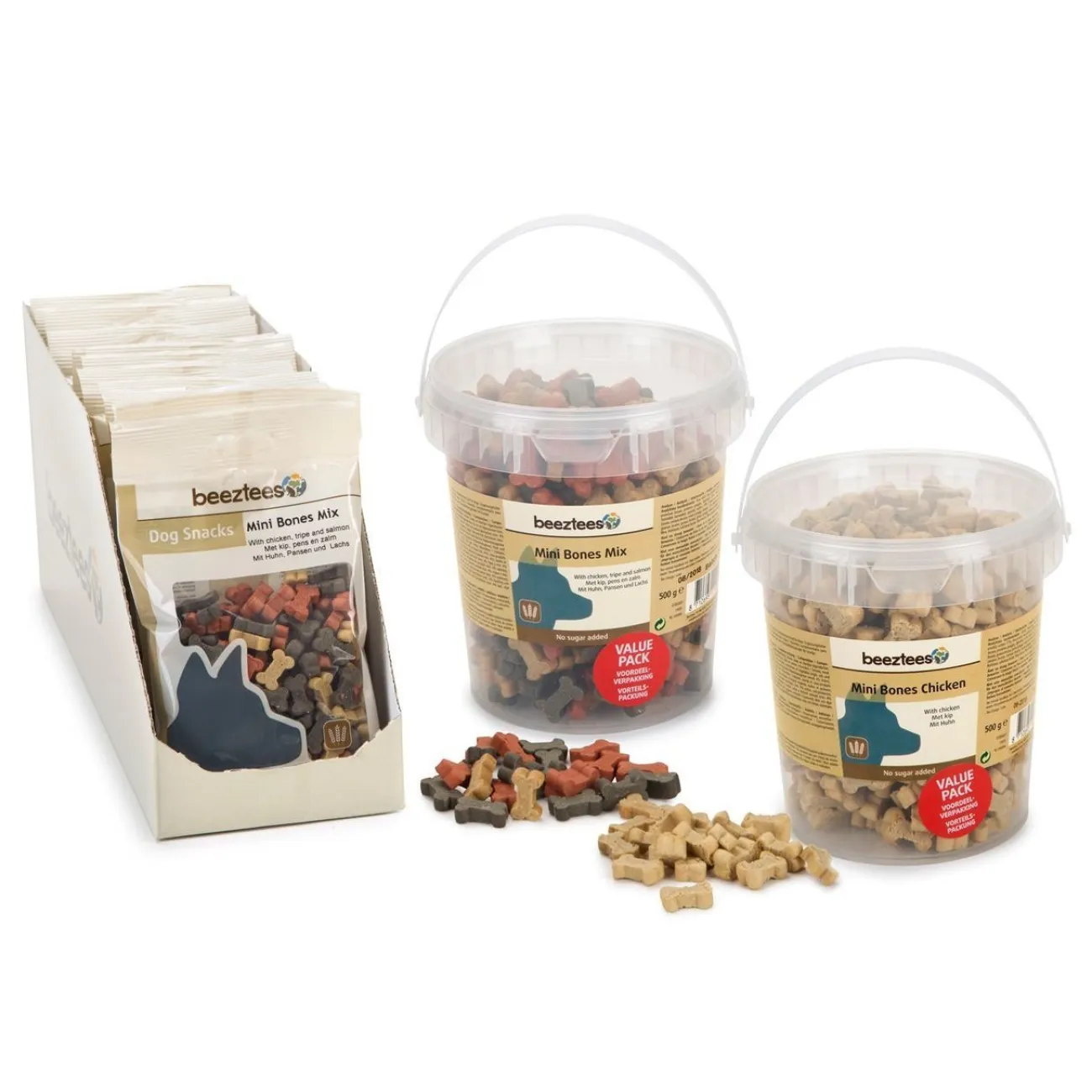 Beeztees Trainingssnacks Für Hunde | Trainersnacks- Mini Bones Hundesnack