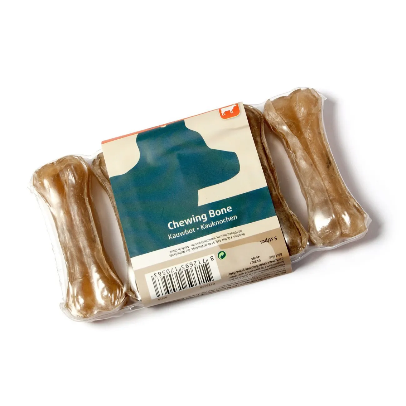Beeztees Trainingssnacks Für Hunde | Trainersnacks- Rinderhaut Kauknochen für Hunde