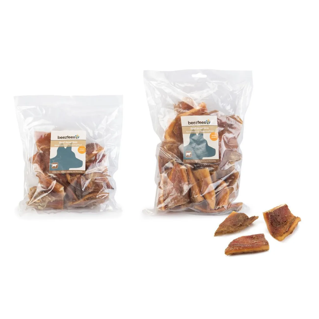 Beeztees Trainingssnacks Für Hunde | Trainersnacks- Rinderkopfhautstücke für Hunde
