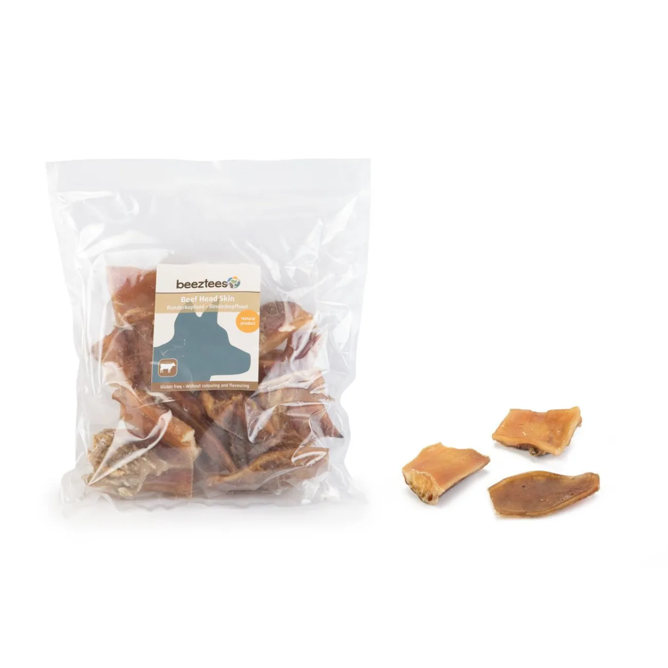 Beeztees Trainingssnacks Für Hunde | Trainersnacks- Rinderkopfhautstücke für Hunde