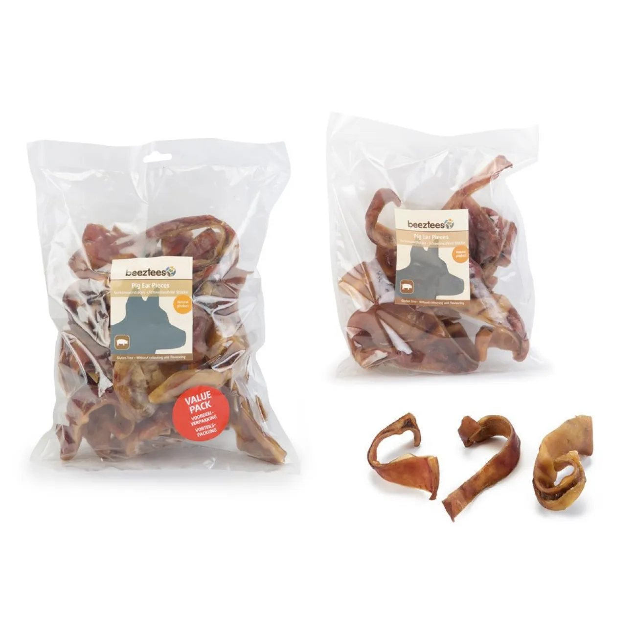 Beeztees Trainingssnacks Für Hunde | Trainersnacks- Schweineohrstücke Hundesnack