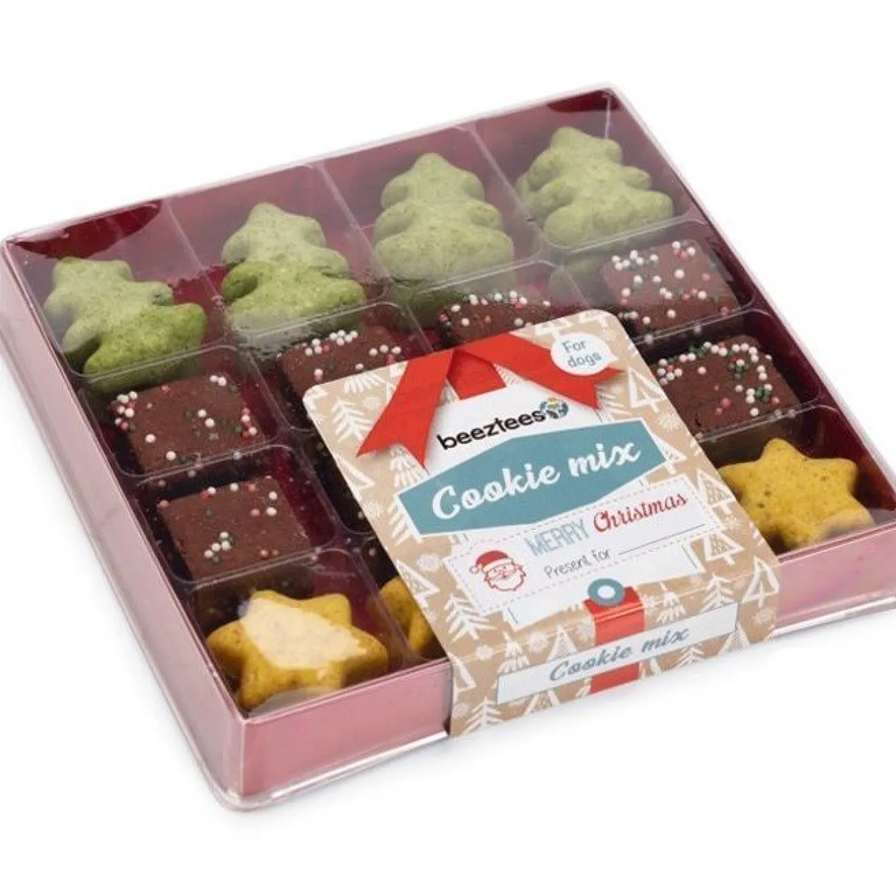 Beeztees Trainingssnacks Für Hunde | Trainersnacks- Weihnachtsgebäck Mix für Hunde