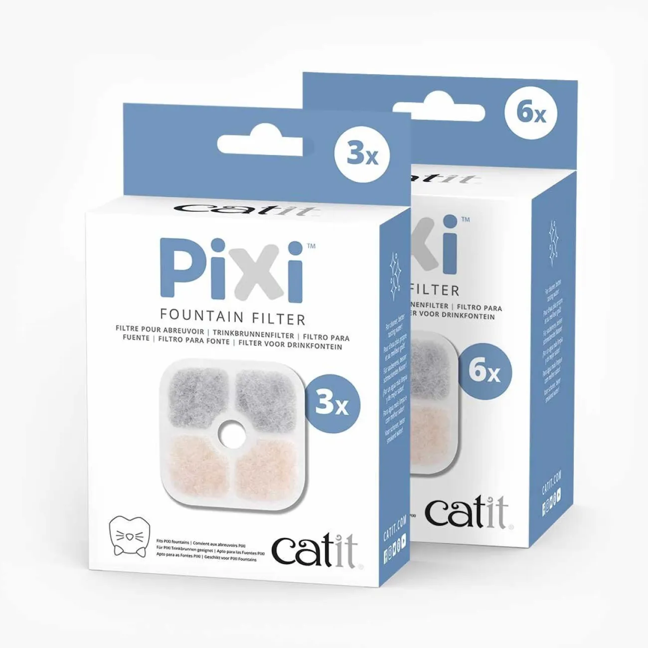 Catit Catit Katzenzubehör | Trinkbrunnen Für Katzen- Pixi Trinkbrunnen Filter