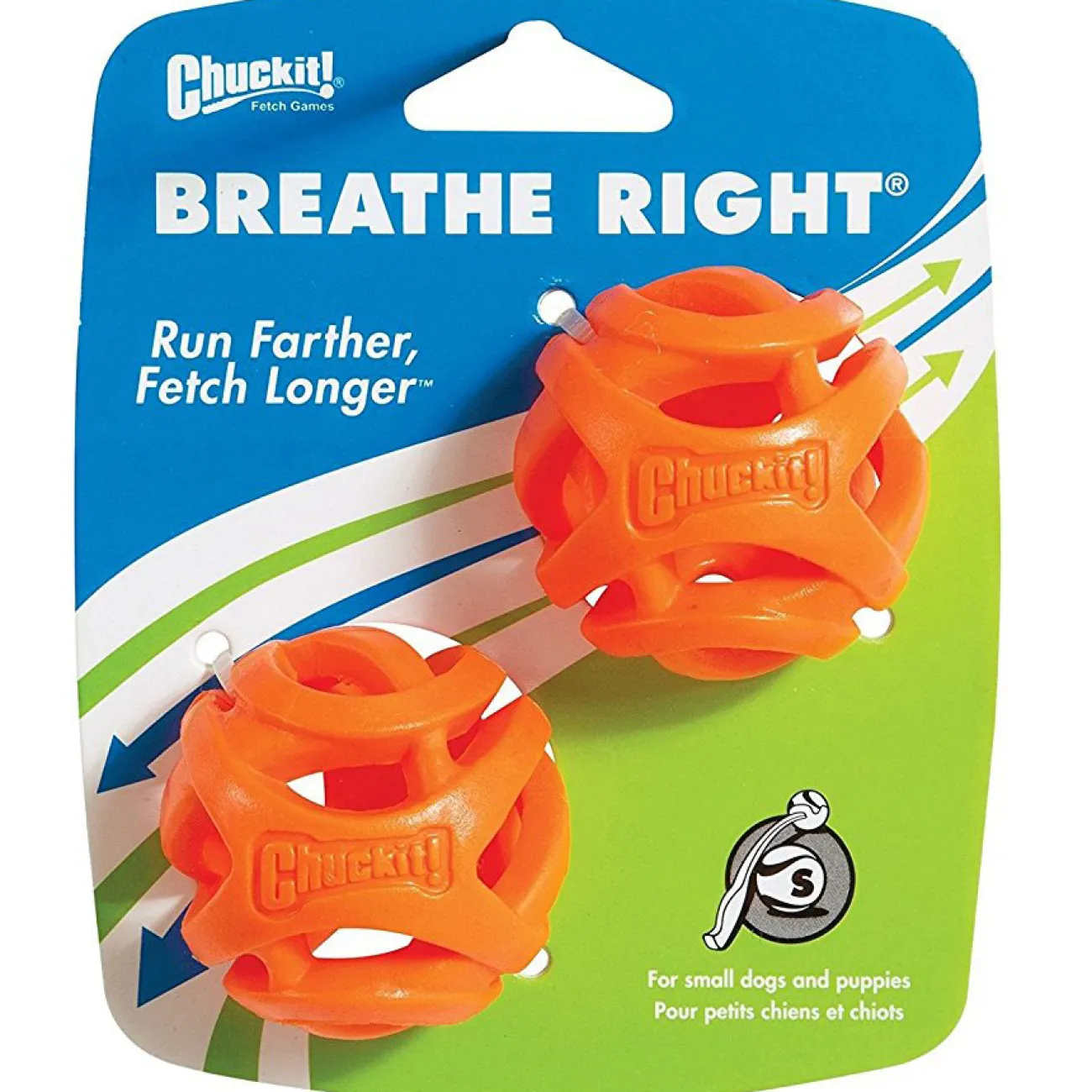 Chuckit Wasserspielzeug | Hundebälle-! Breathe-Right, Trickball orange