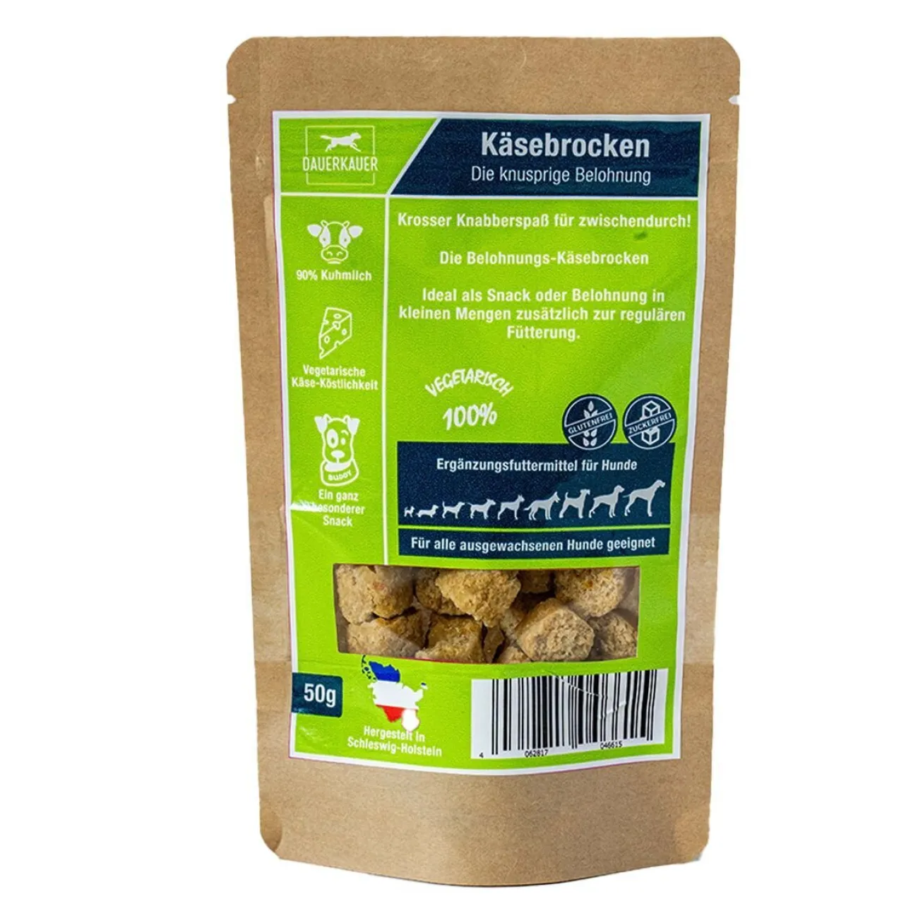 Dauerkauer Trainingssnacks Für Hunde | Trainersnacks- Käsebrocken Hundesnack