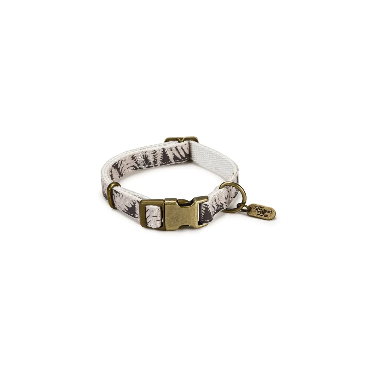 Designed By Lotte Designed By Lotte Katzenzubehör | Suchleinen, Schleppleinen- - Oribo Halsband oder Leine aus Nylon beige