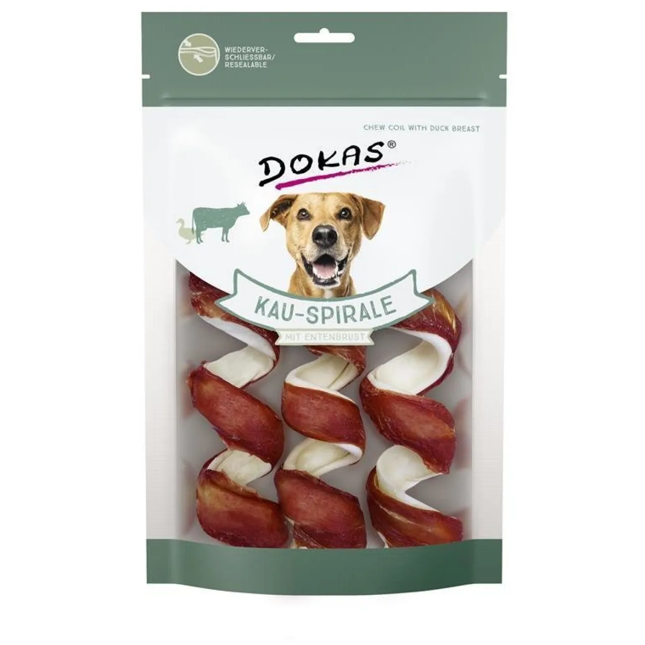 Dokas Trainingssnacks Für Hunde | Trainersnacks- Hunde Snack Kauspirale