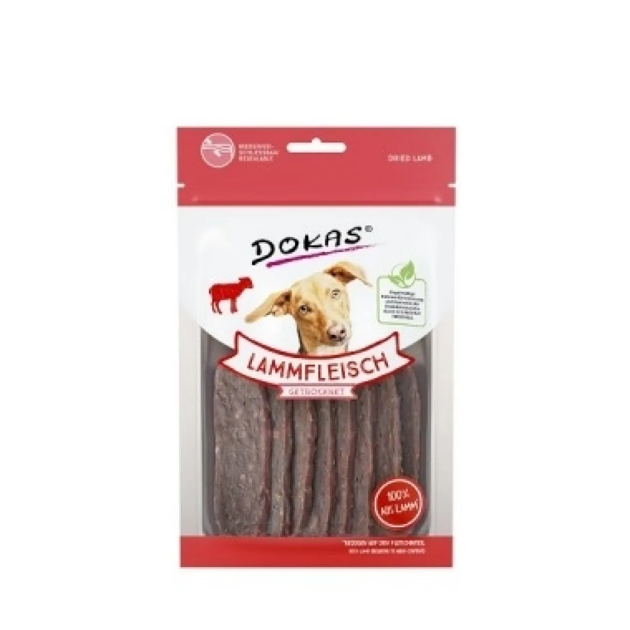 Dokas Trainingssnacks Für Hunde | Trainersnacks- Hundesnack Lammfleisch getrocknet