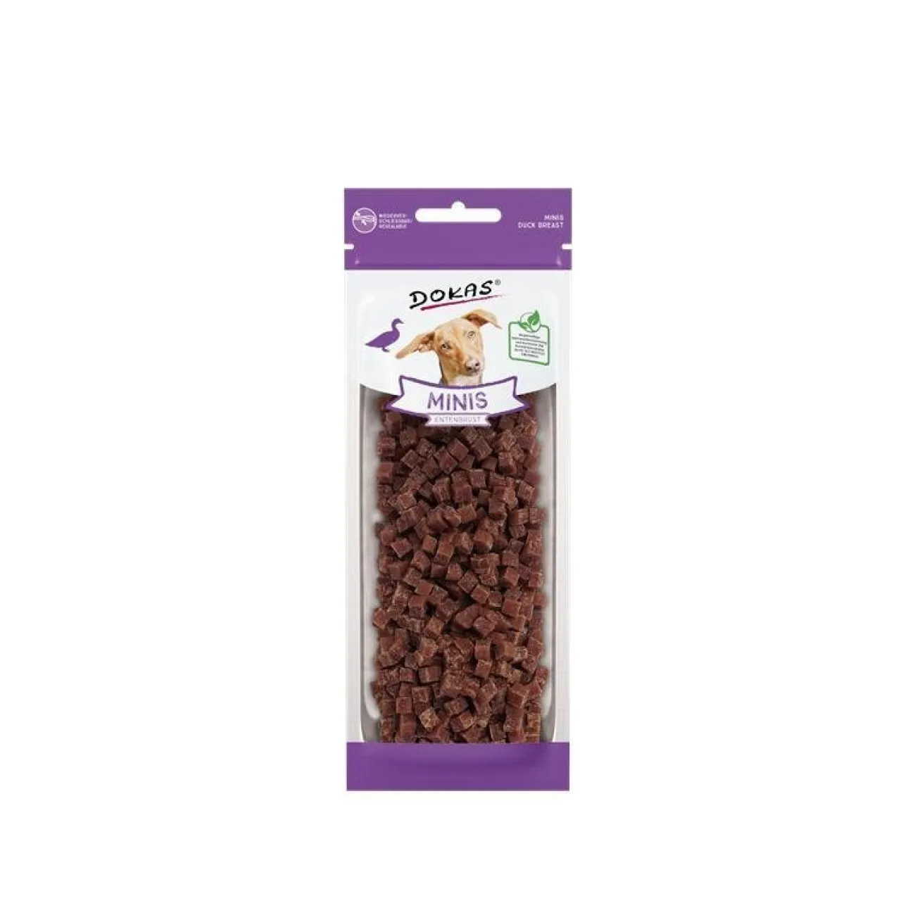Dokas Trainingssnacks Für Hunde | Trainersnacks- Hundesnack Minis Entenbrust