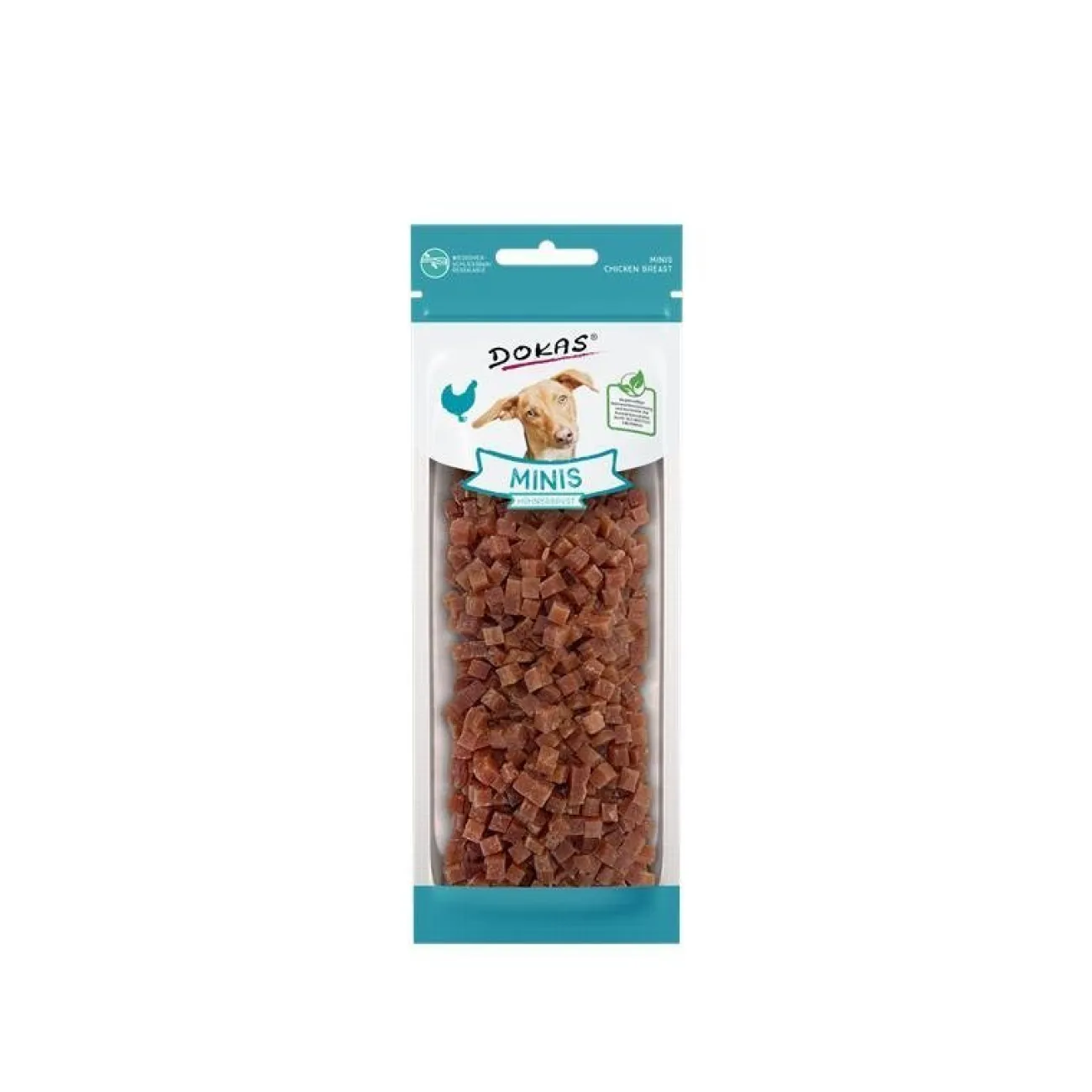 Dokas Trainingssnacks Für Hunde | Trainersnacks- Hundesnack Minis Hühnerbrust