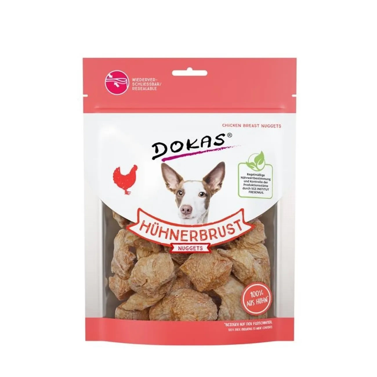 Dokas Trainingssnacks Für Hunde | Trainersnacks- Snack Hühnerbrust Nuggets für Hunde