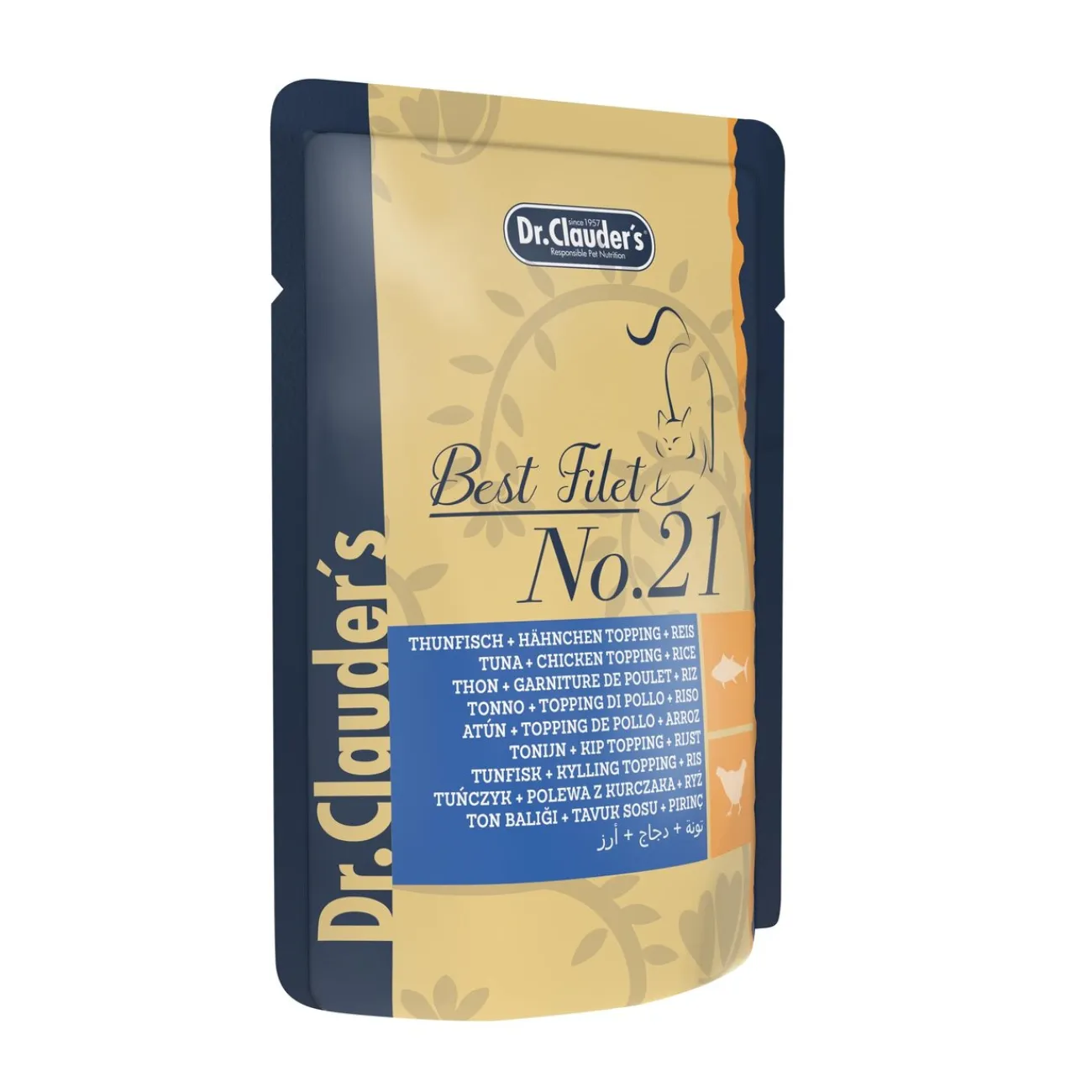 Dr. Clauders Dr. Clauders Katzenfutter | Katzenfutter- Best Filet Nassfutter für Katzen