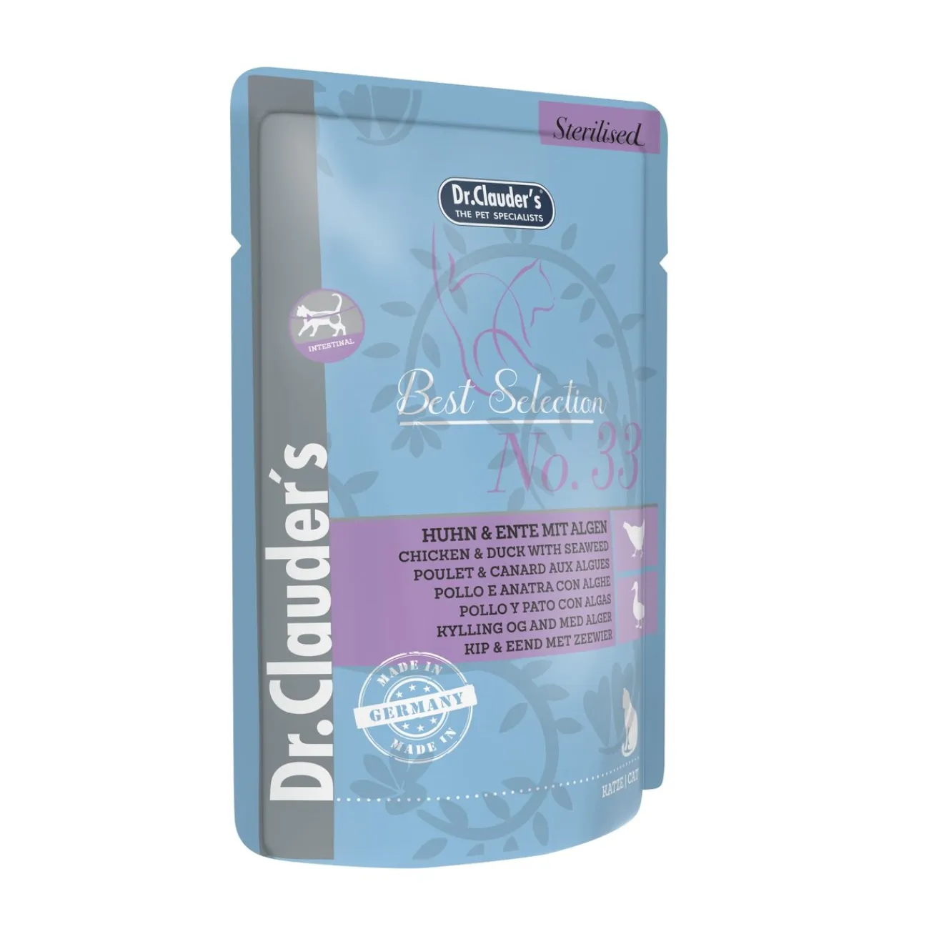 Dr. Clauders Dr. Clauders Katzenfutter | Katzenfutter- Best Selection Sterilised Pouch Beutel Katzenfutter