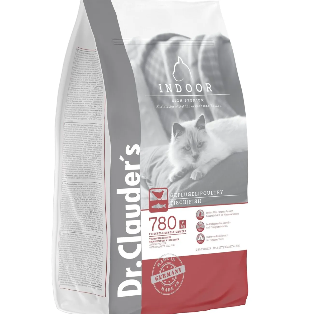 Dr. Clauders Dr. Clauders Katzenfutter | Katzenfutter- Cat Trocken High Premium Indoor