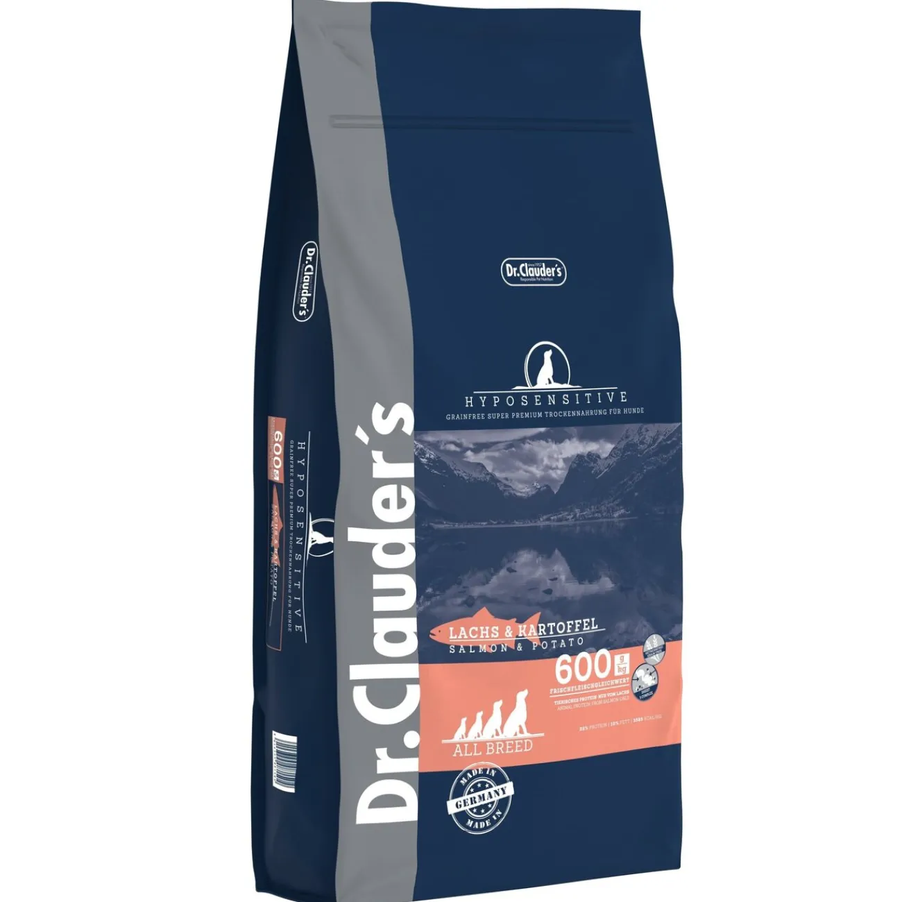 Dr. Clauders Hundefutter- Dr. Clauder Hundefutter Hyposensitive Lachs & Kartoffel