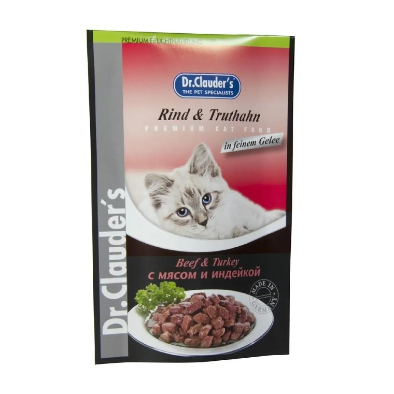 Dr. Clauders Dr. Clauders Katzenfutter | Katzenfutter- Premium Katzenfutter im Frischebeutel