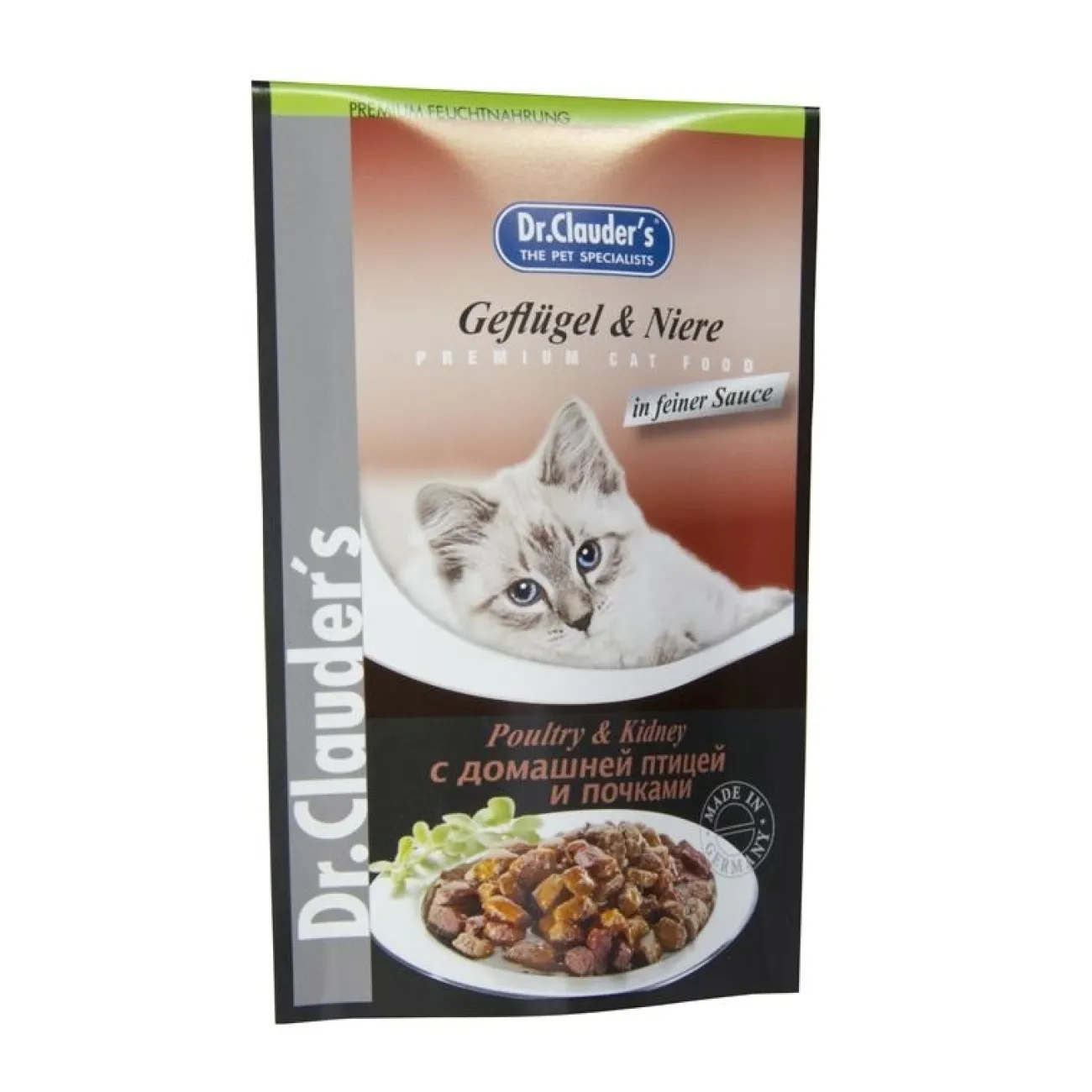 Dr. Clauders Dr. Clauders Katzenfutter | Katzenfutter- Premium Katzenfutter im Frischebeutel
