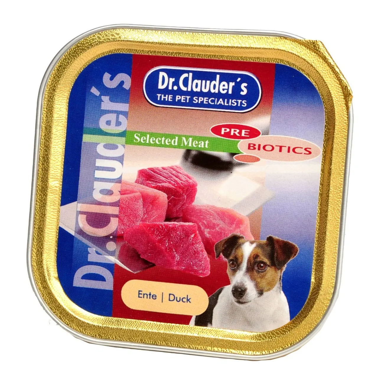 Dr. Clauders Hundefutter- Selected Meat Prebiotics in Schale