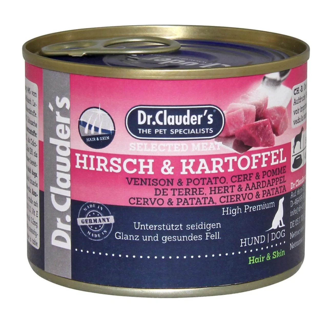 Dr. Clauders Hundefutter- Selected Meat Pro Hair & Skin Hundefutter