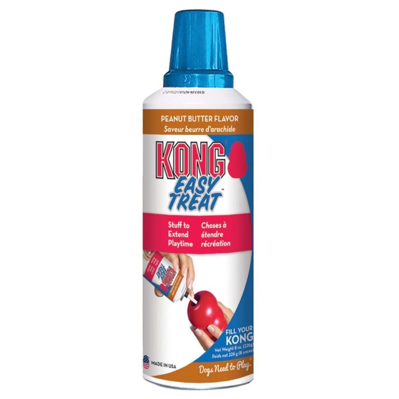 KONG Wasserspielzeug | Hundebälle- Easy Treat Peanut Butter