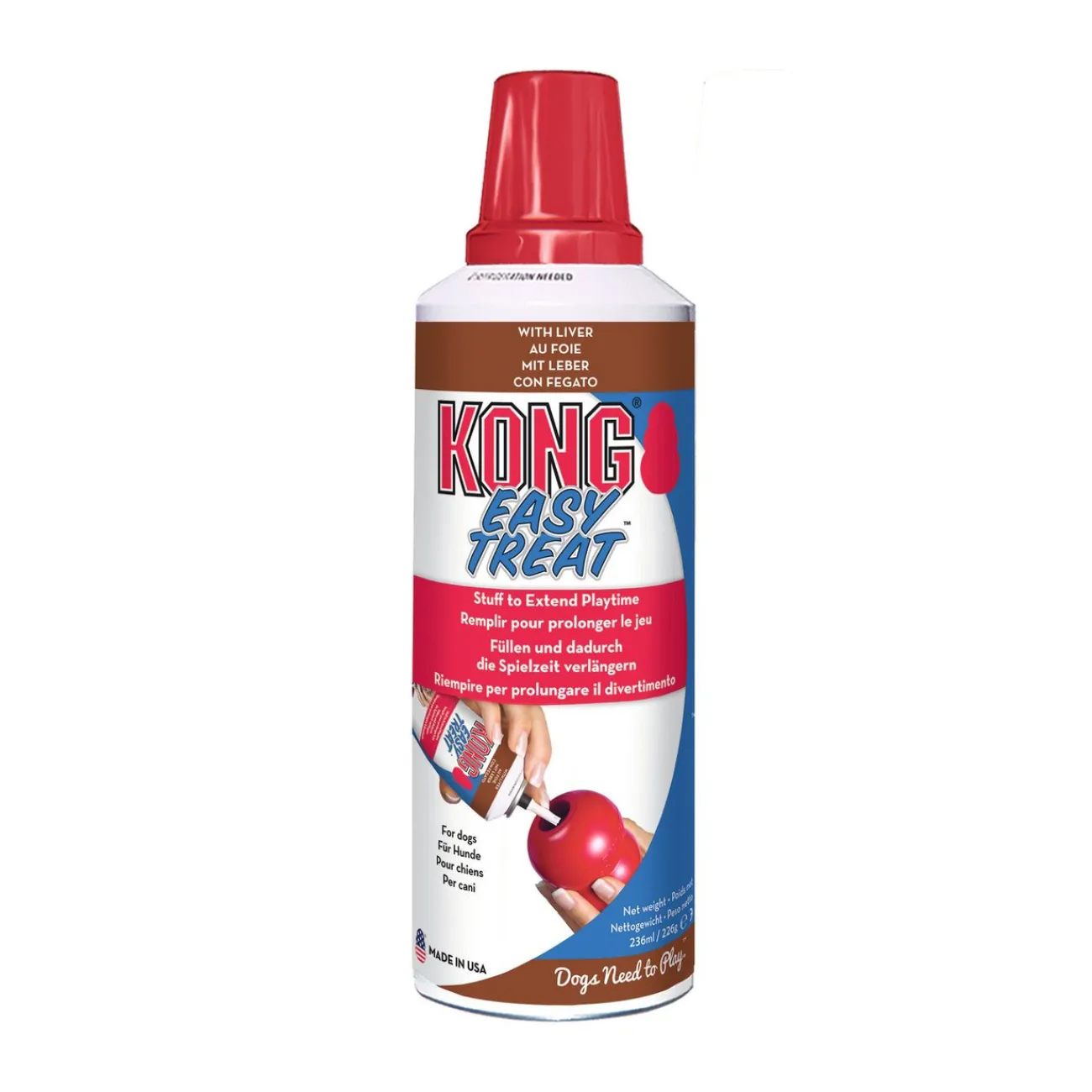 KONG Wasserspielzeug | Hundebälle- Hundesnack ® Easy Treat鈩
