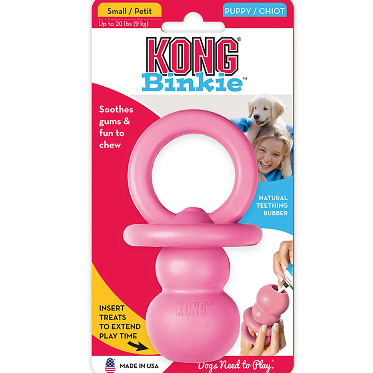 KONG Welpenzubehör- Puppy Binkie diverse