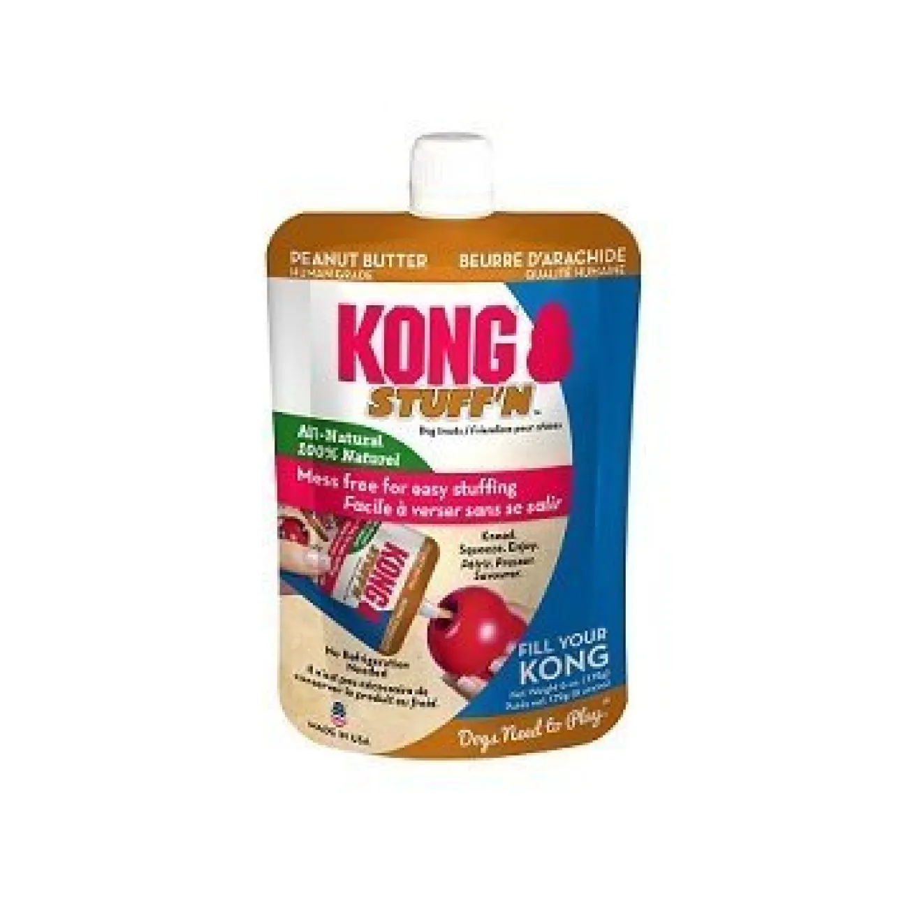 KONG Wasserspielzeug | Hundebälle- Stuff N Peanut Butter