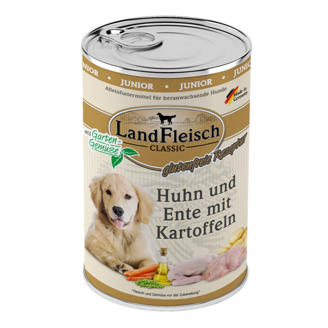 Landfleisch Hundefutter- Classic Junior Hundefutter
