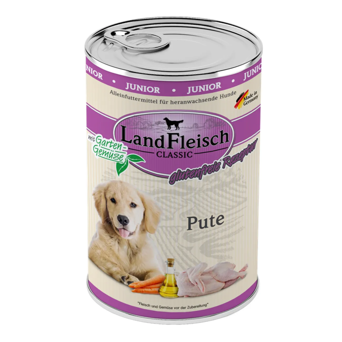 Landfleisch Hundefutter- Classic Junior Hundefutter