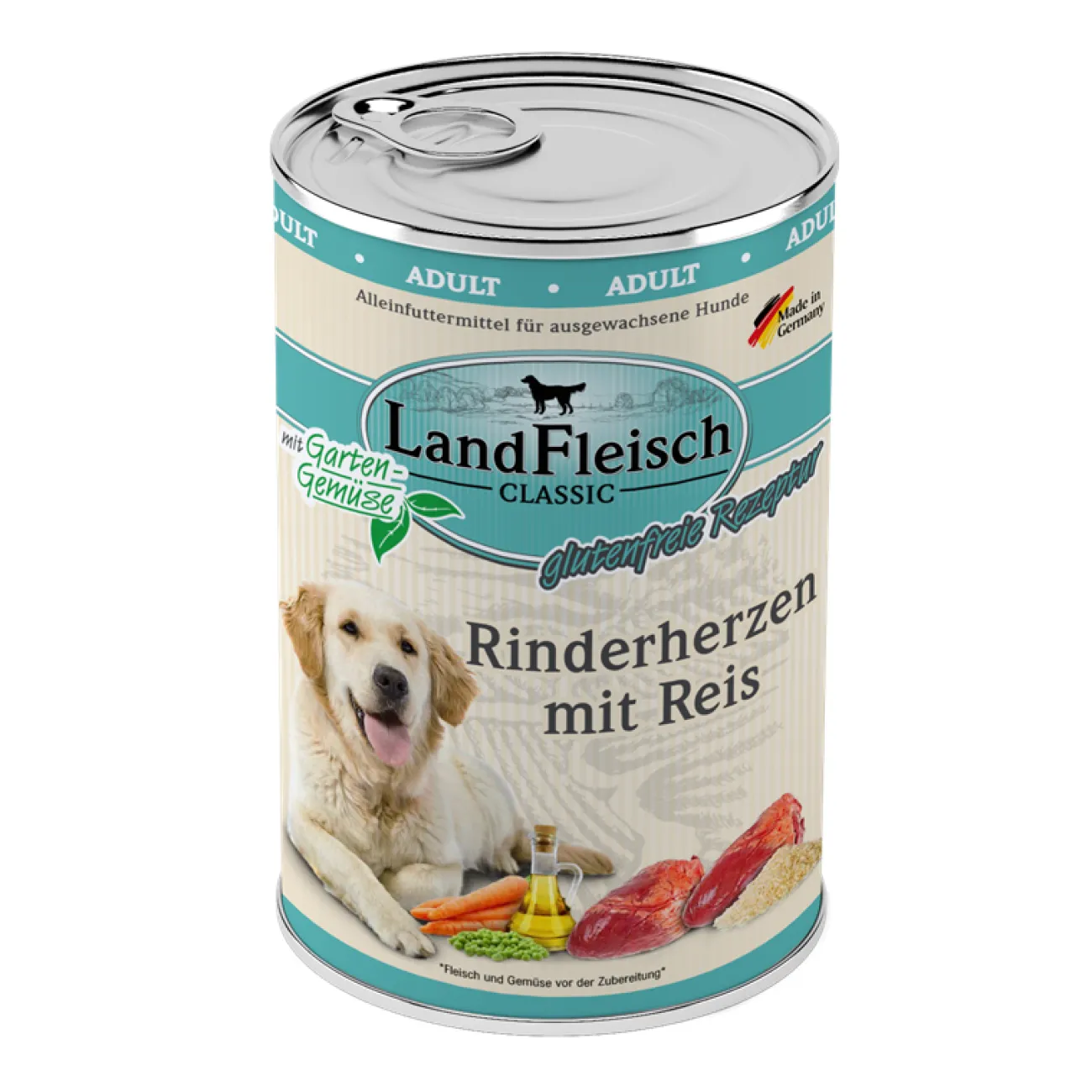 Landfleisch Hundefutter- Hundefutter Classic Dosen