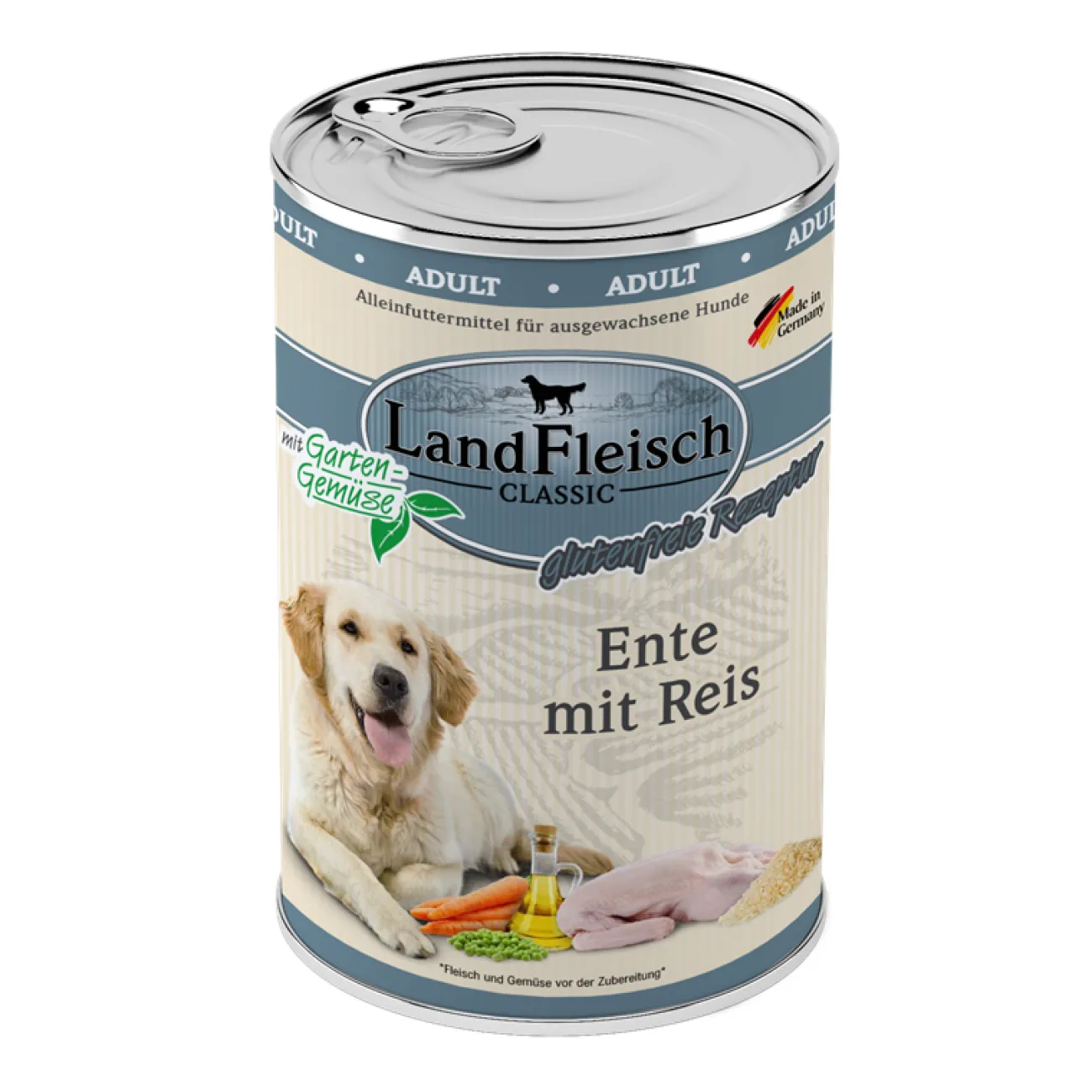 Landfleisch Hundefutter- Hundefutter Classic Dosen