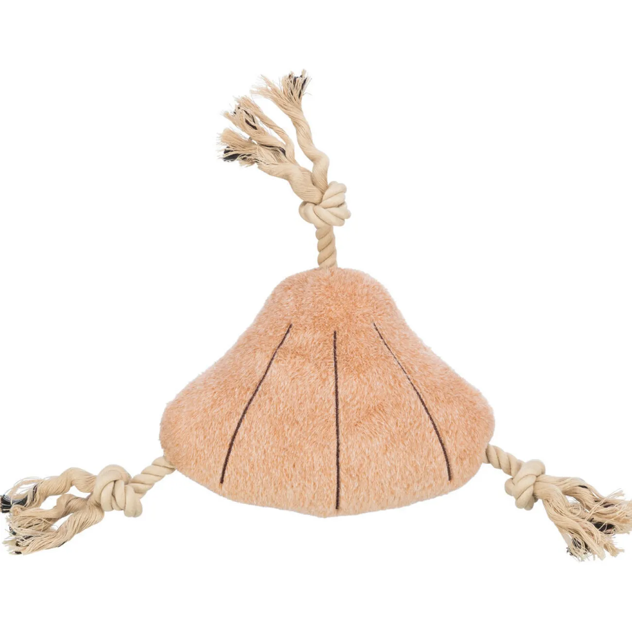 TRIXIE Wasserspielzeug | Hundebälle- BE NORDIC Muschel Stine beige