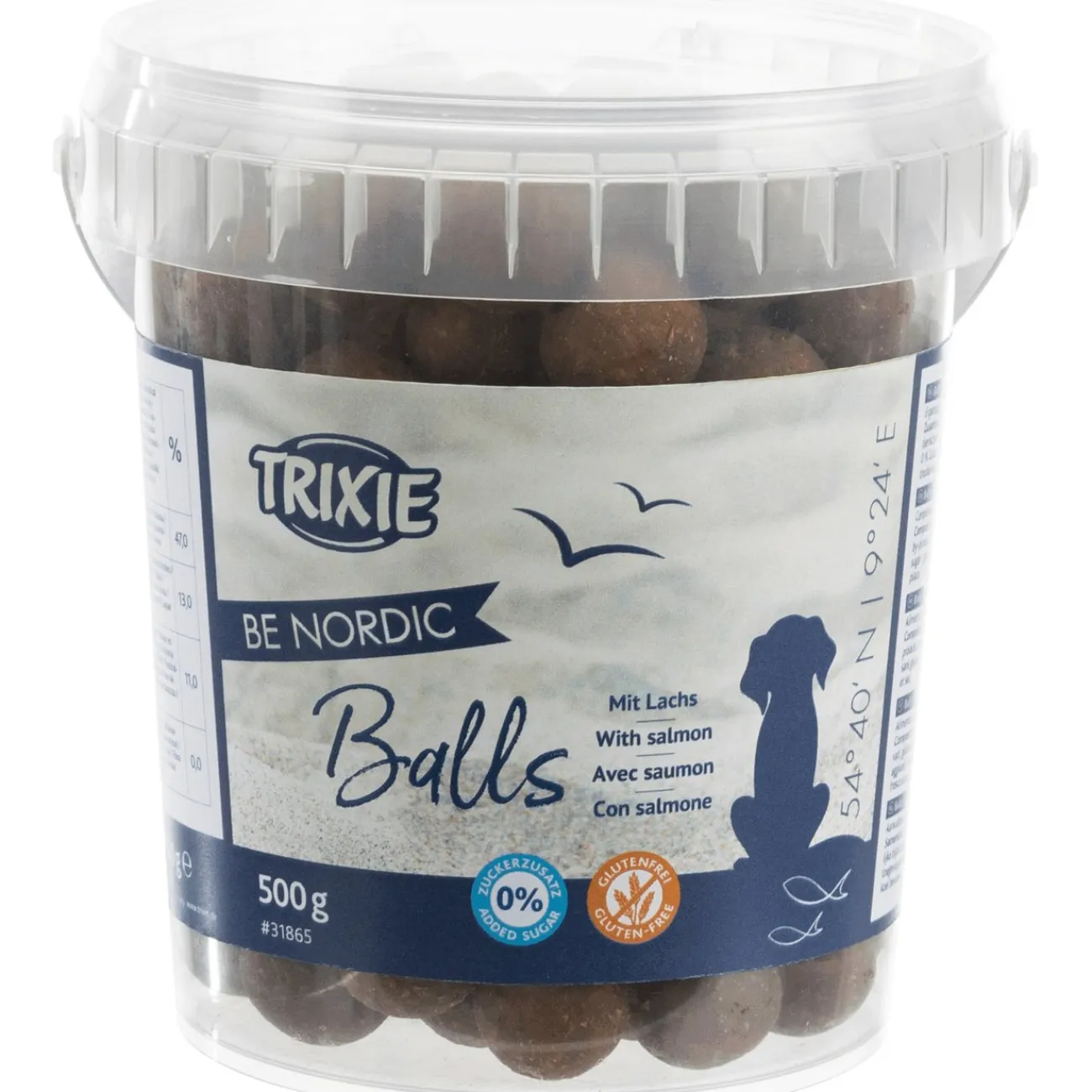 TRIXIE Trainingssnacks Für Hunde | Trainersnacks- BE NORDIC Salmon Balls Hundesnack