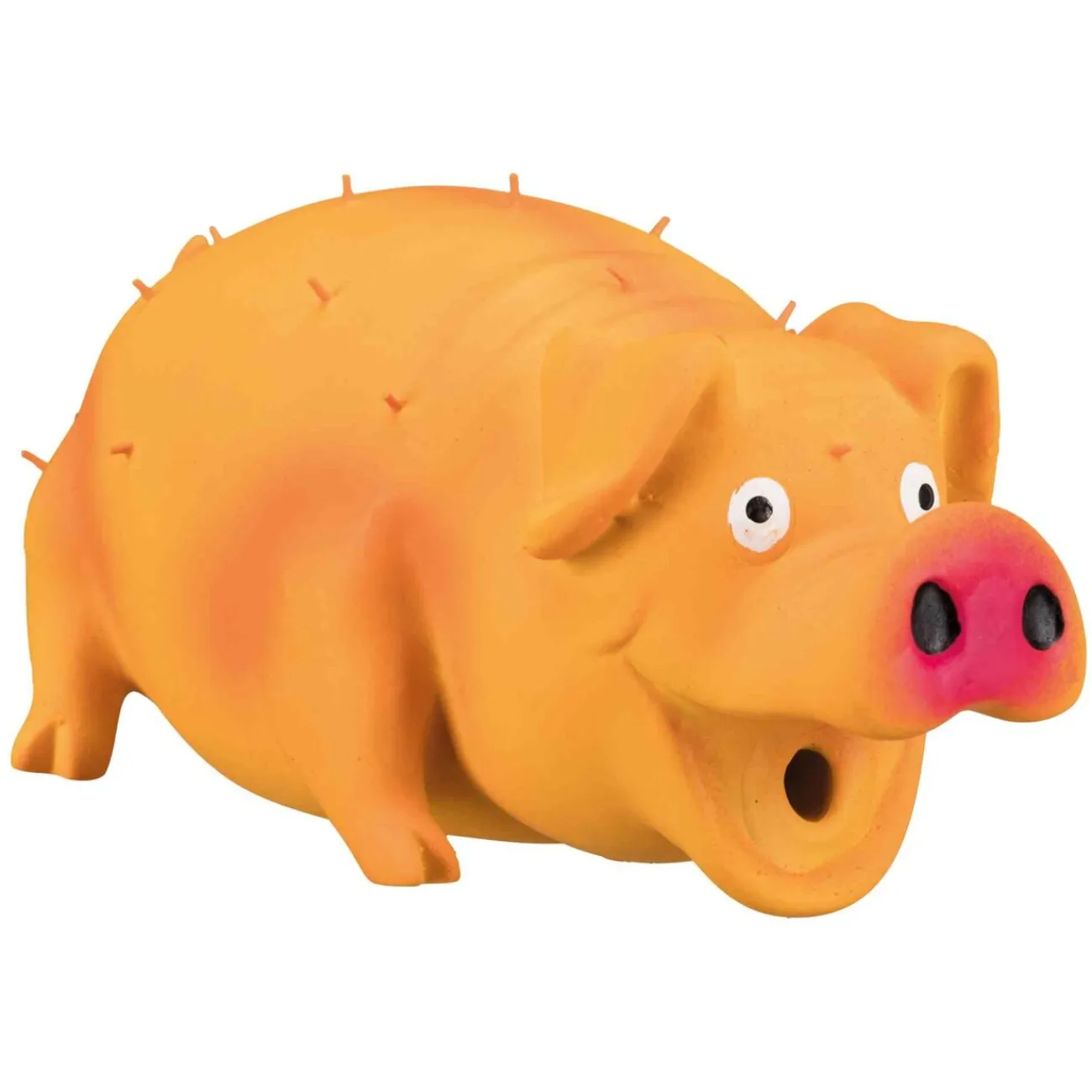 TRIXIE Wasserspielzeug | Hundebälle- Borstenschwein für Hunde Original Tierstimme diverse