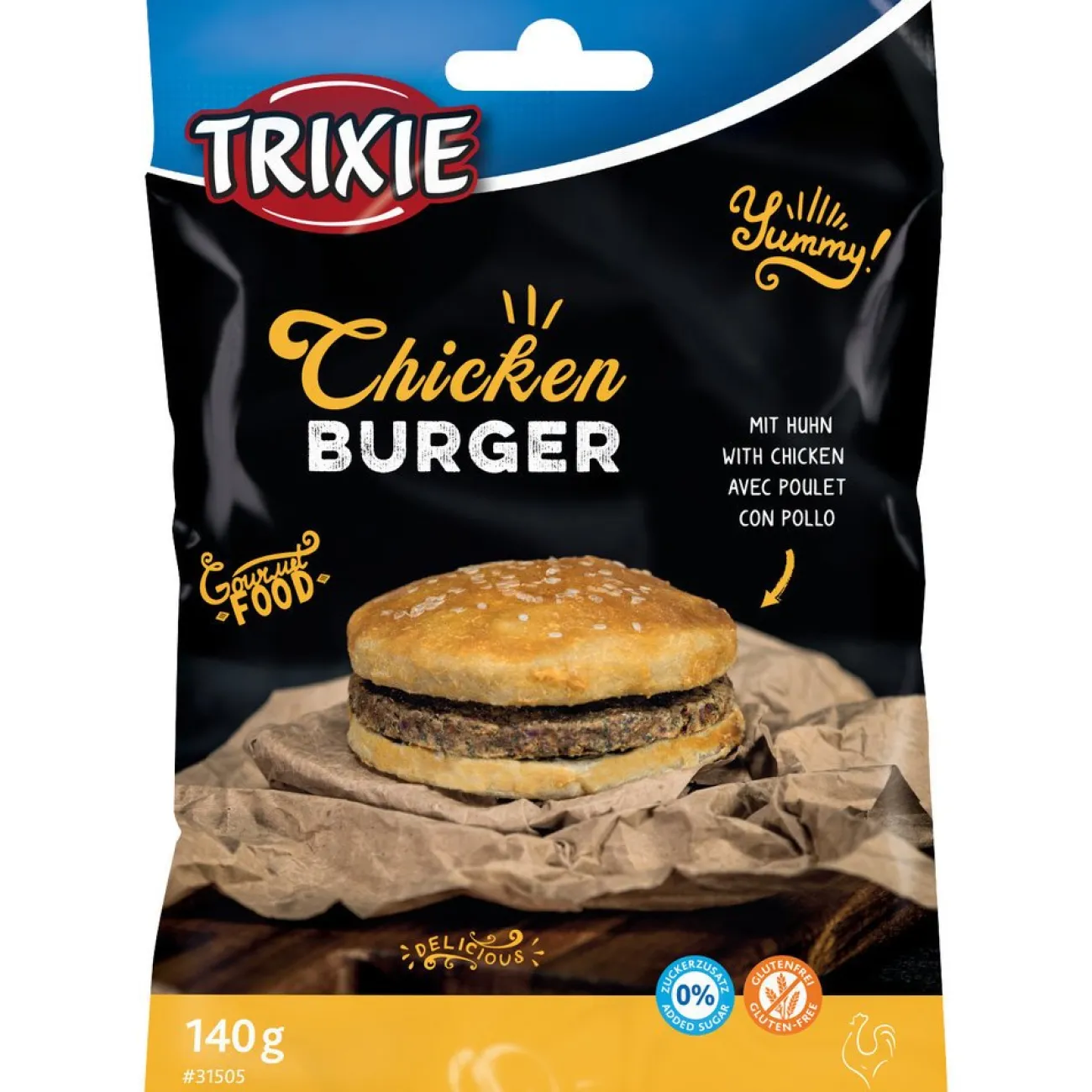 TRIXIE Trainingssnacks Für Hunde | Trainersnacks- Chicken Burger für Hunde