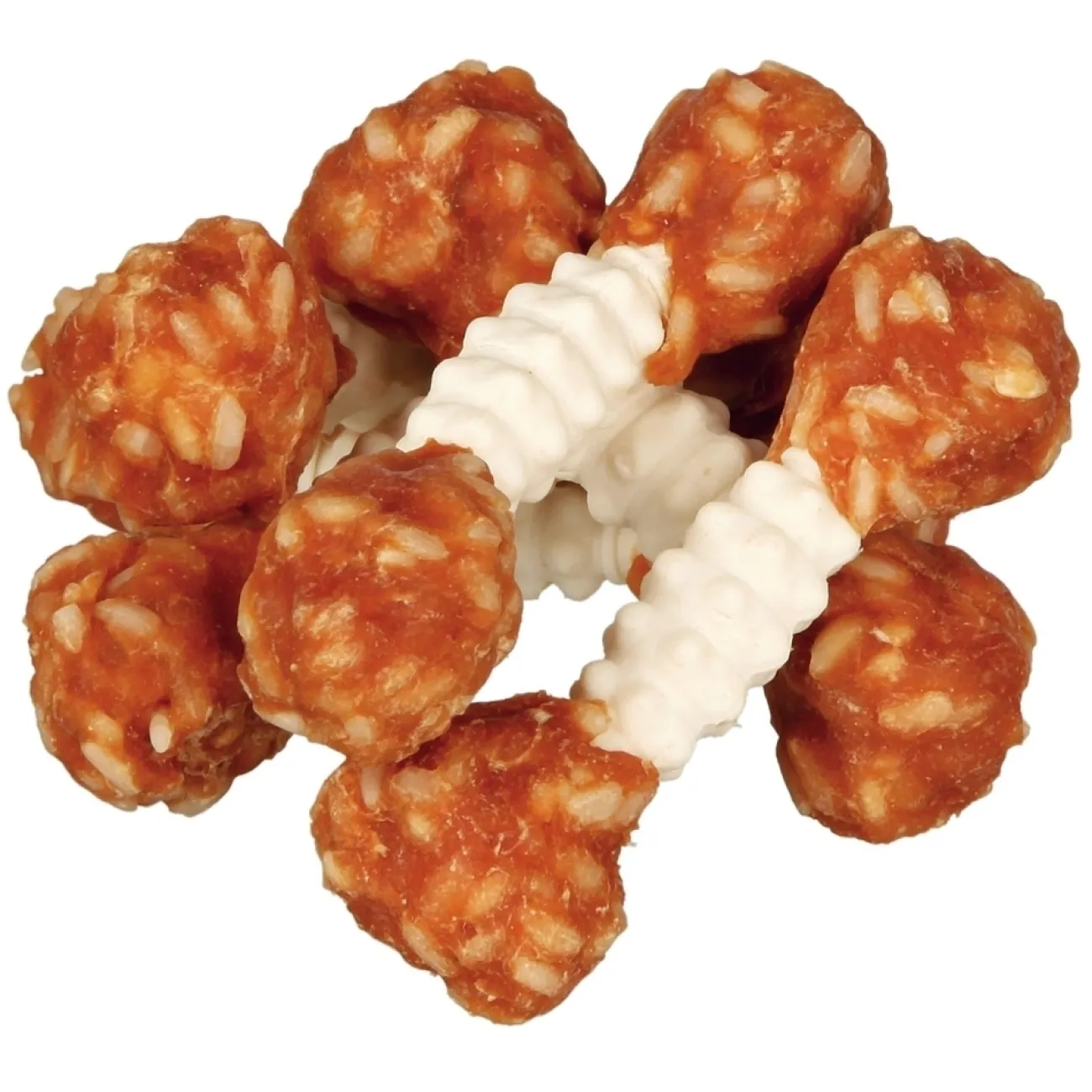 TRIXIE Trainingssnacks Für Hunde | Trainersnacks- Denta Fun Kauhantel Huhn, Hundesnack