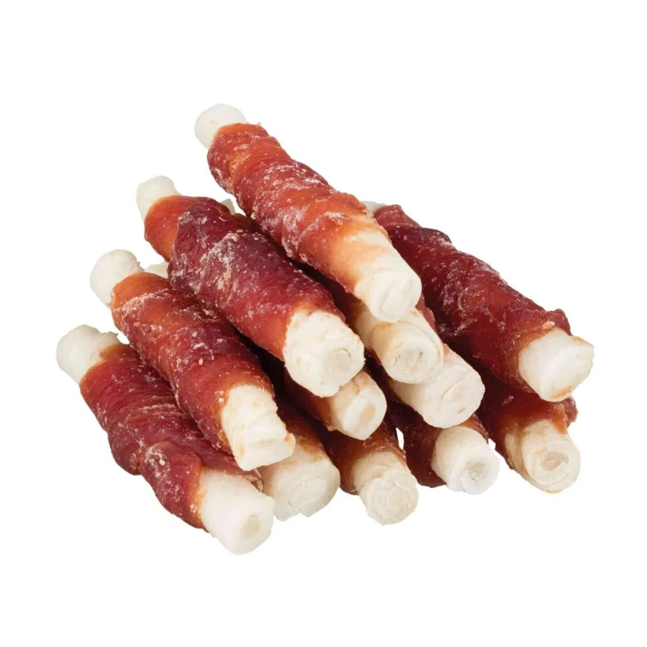 TRIXIE Trainingssnacks Für Hunde | Trainersnacks- Denta Fun Kaurollen mit Ente für Hunde