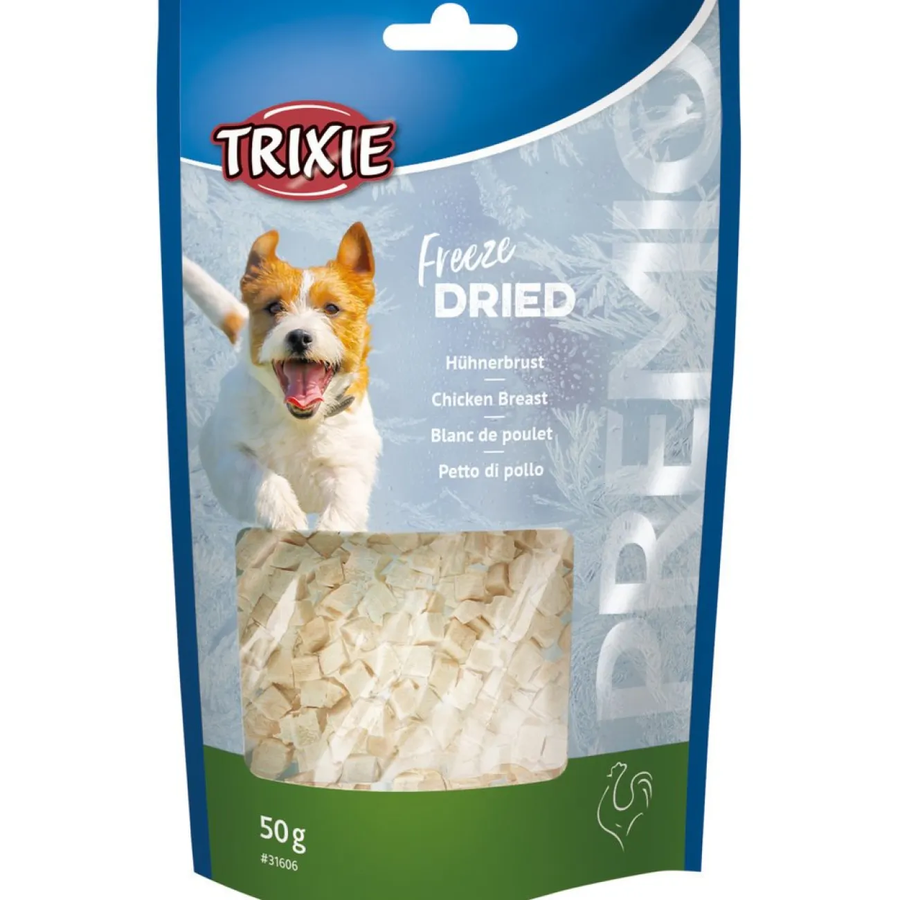 TRIXIE Trainingssnacks Für Hunde | Trainersnacks- Freeze Dried Hühnerbrust